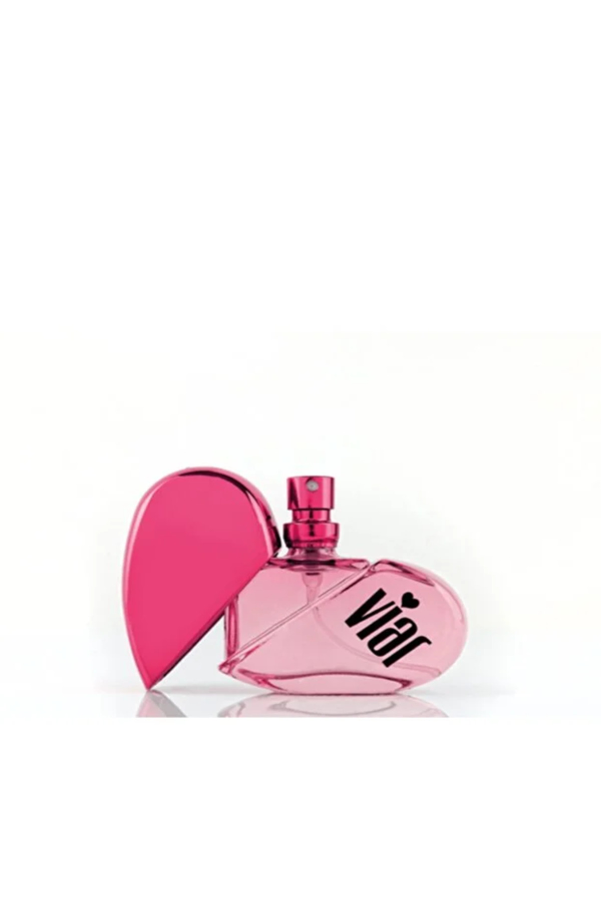 Eti Viar Kadın Cep ve Çanta Parfümü 2'Lİ Set Pembe Kalp Şekilli 2x28 ml — 34ASL54 — تصویر 2 از 2