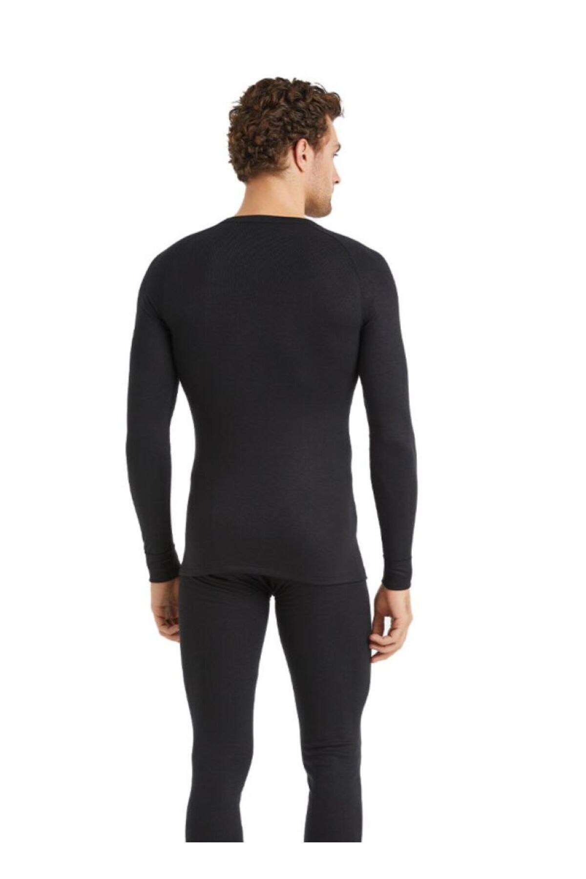 Blackspade Vücuda Oturan İçlik Unisex Termal Uzunkol Tişört, Bisiklet Yaka, 2. Seviye Isı Koruma-9259 görsel 7