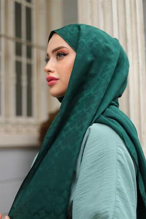 Himara C Desen Şal Zümrüt