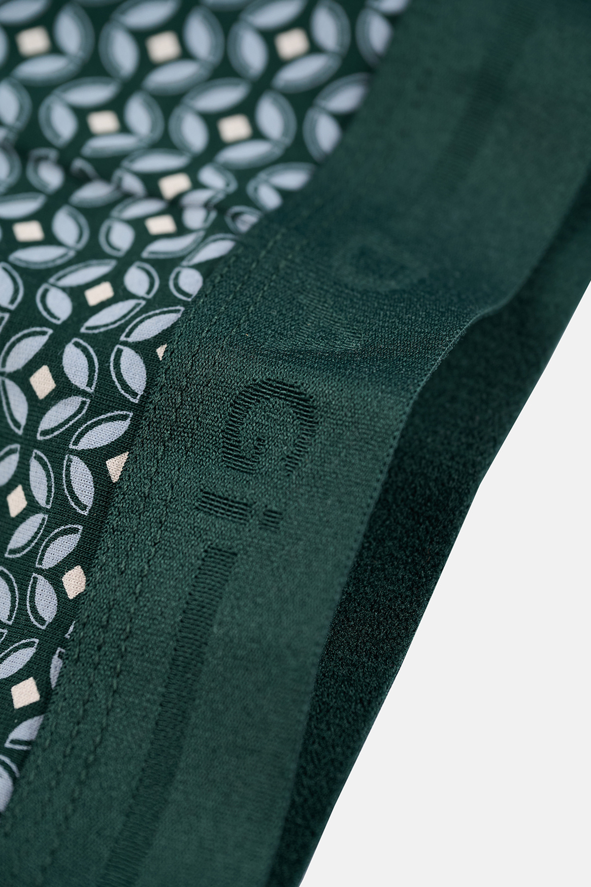 Dagi  Açık Mavi-Koyu Yeşil 3'lü Desenli Pamuk Boxer - Görsel 4