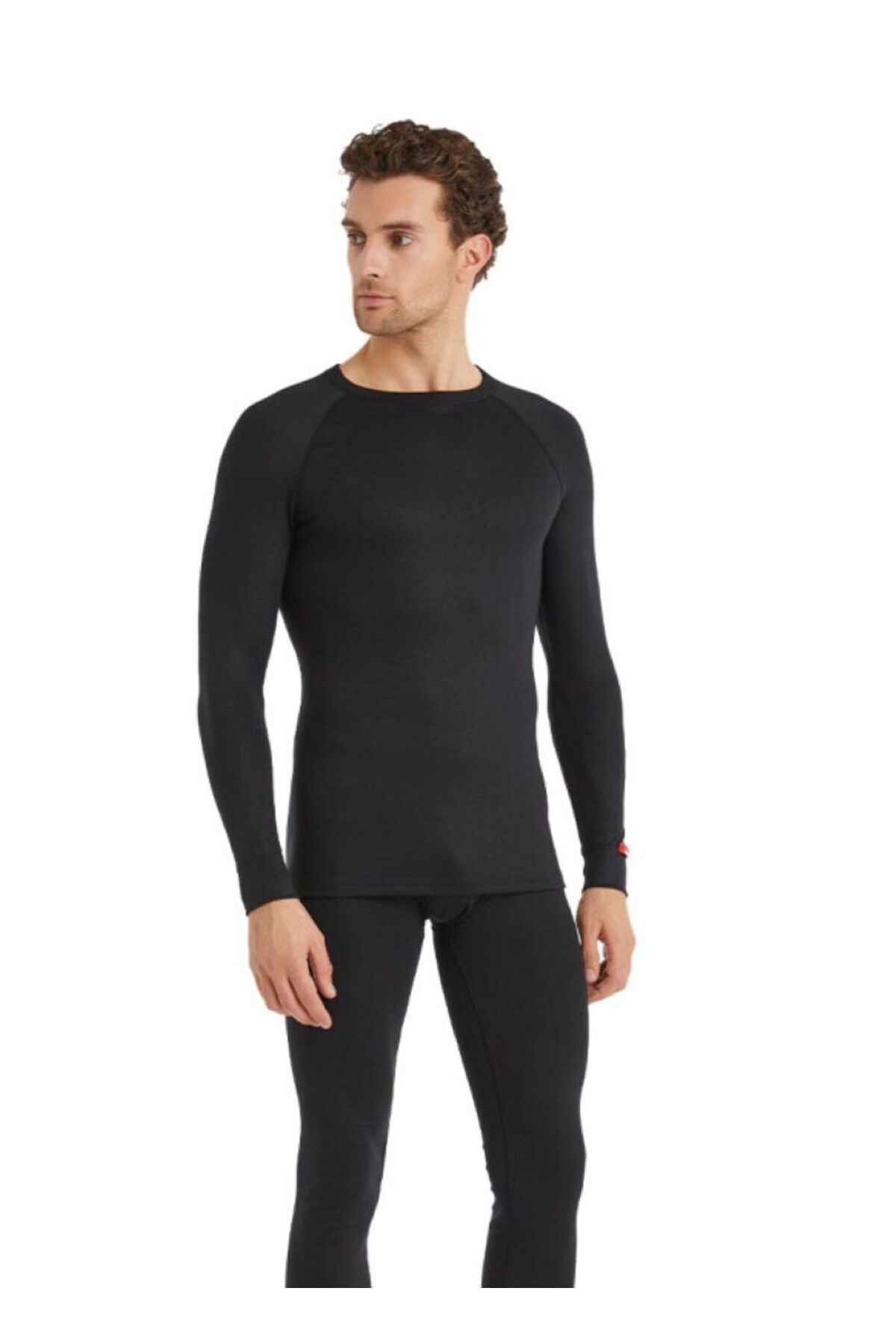 Blackspade Vücuda Oturan İçlik Unisex Termal Uzunkol Tişört, Bisiklet Yaka, 2. Seviye Isı Koruma-9259 görsel 6