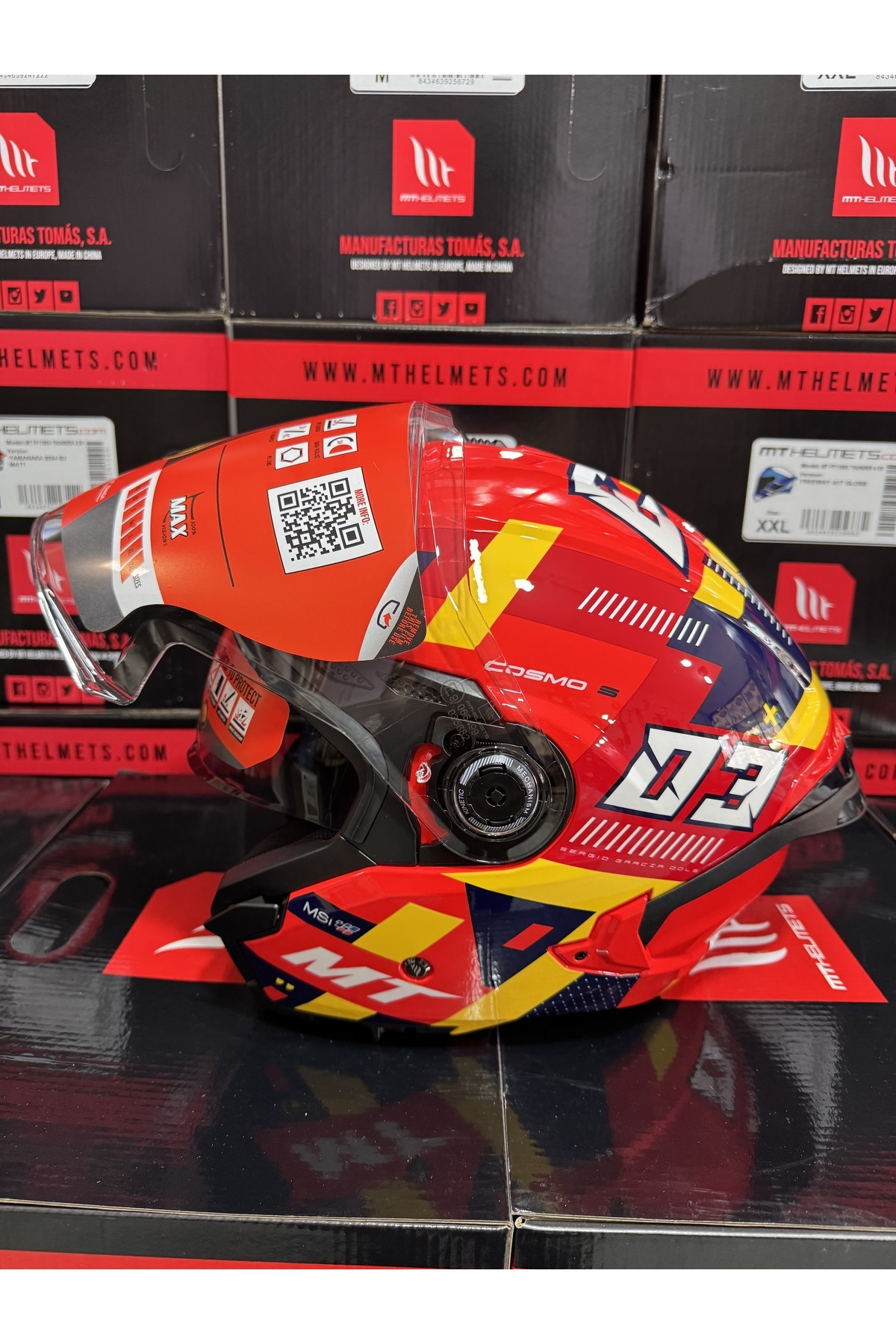 MT Helmets Cosmo Sv Garica E5 yarım kask