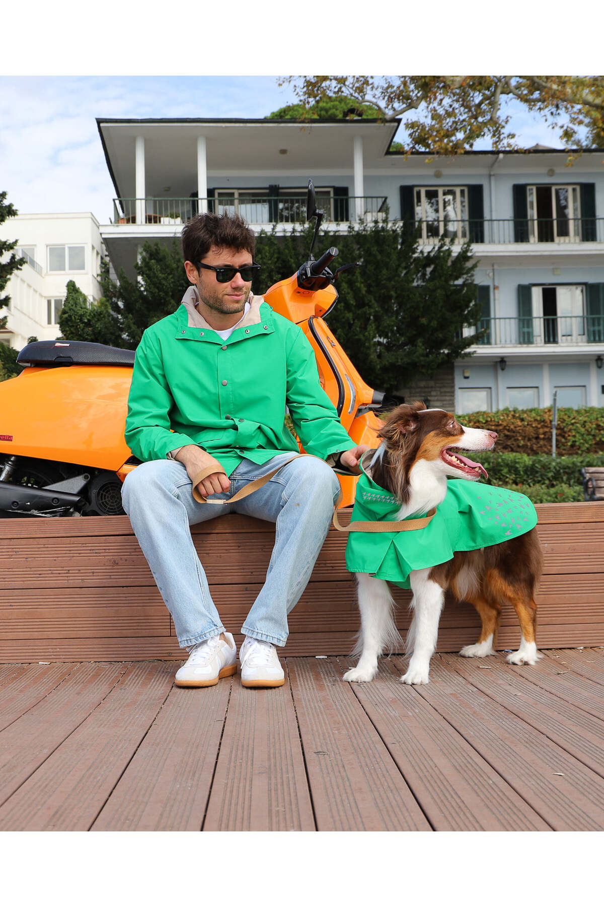 Askyx Human Seattle Raincoat | Evergreen — سبز 9881140068650 — تصویر 3 از 8