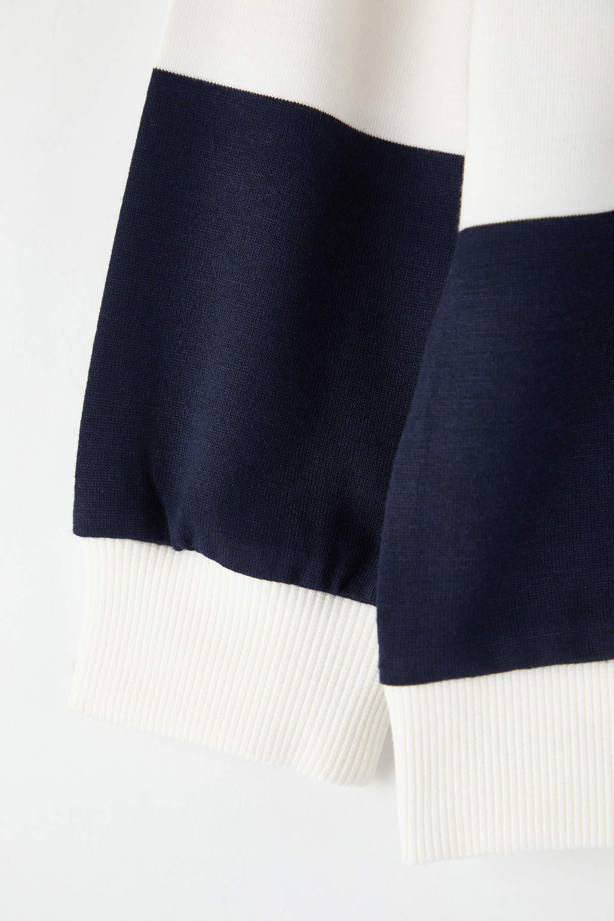 Trendyolmilla  Ekru Baskılı Örme Sweatshirt TKDAW26SW00057 - Görsel 5