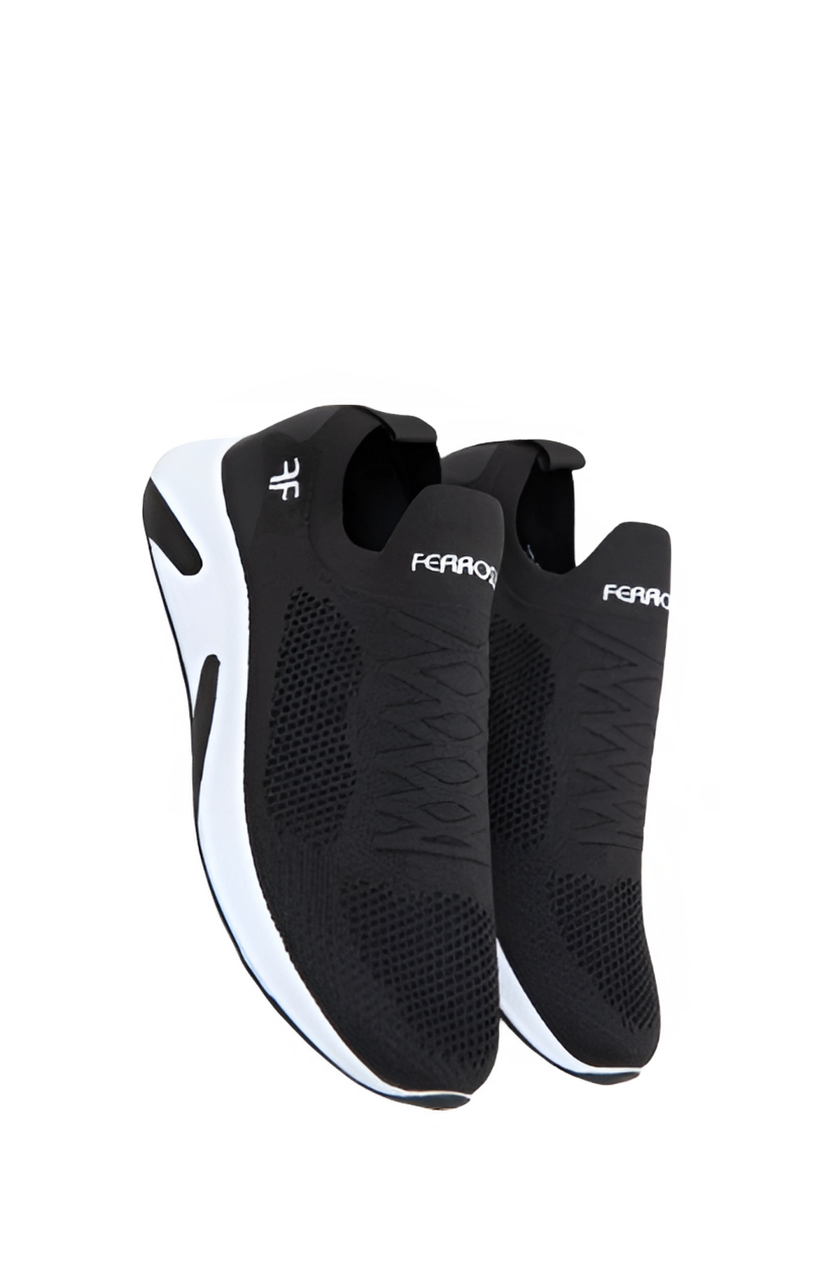Ferrosa 041 Ortopedik Triko Siyah Beyaz Unisex Spor Ayakkabı — رنگارنگ TYCE5BFEA9737550F37B27E00 — تصویر 3 از 5