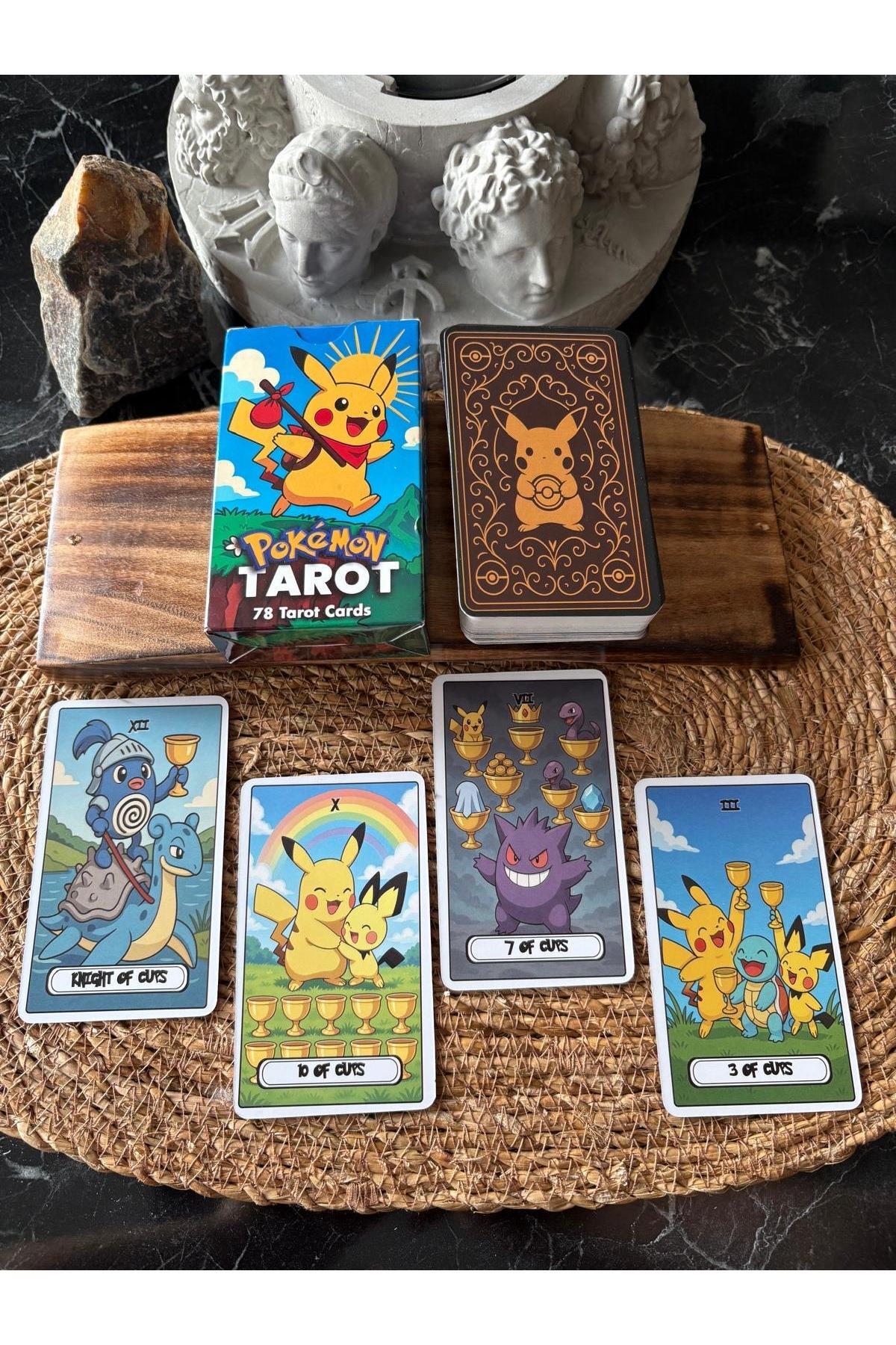 Paganca Pokemon Tarot Destesi - 78 Kart - Fiyatı, Yorumları