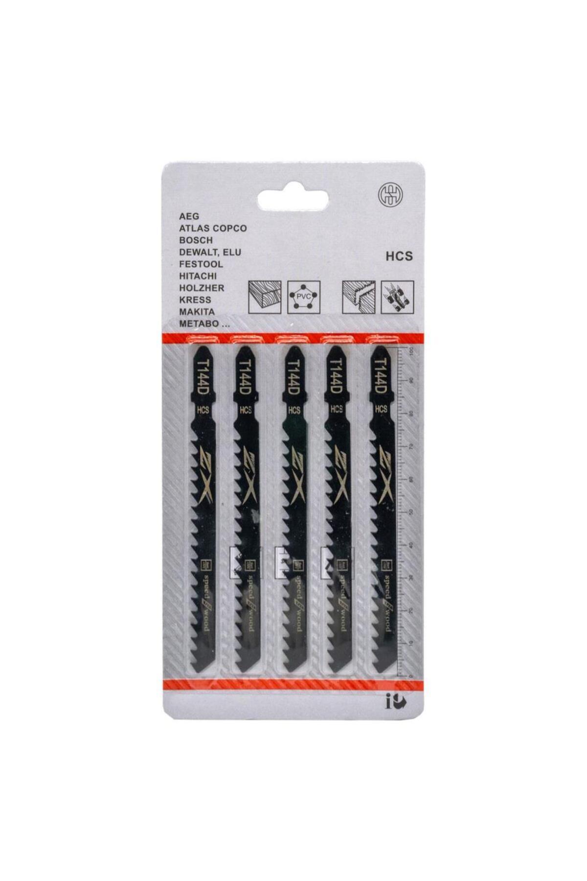 Titi 5544 T144D HCS Ahşap Hızlı Kesim Dekupaj Testeresi Bıçağı 5'li