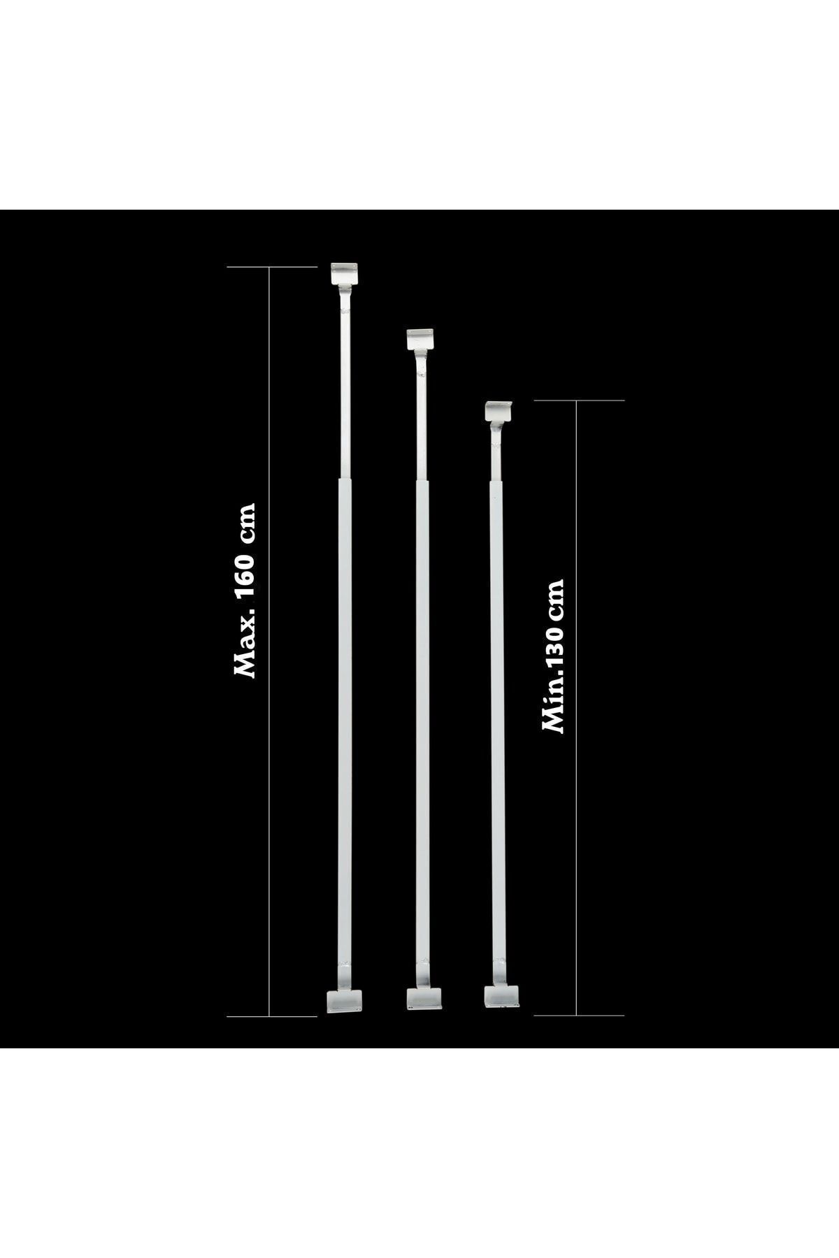 Erol Uzun Pencereler Için Hazır Ve Pratik Korkuluk - 130 Cm Ile 160 Cm Arasında Uzayıp Kısalır 4 Adet fotoğrafı 3 (önizleme)
