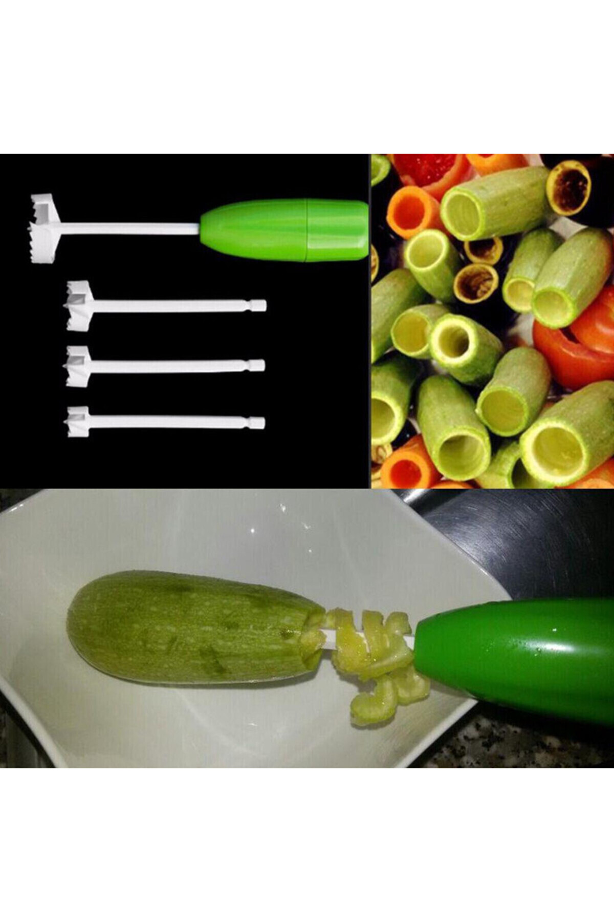 أداة حفر الكوسا للمحاشي - أخضر