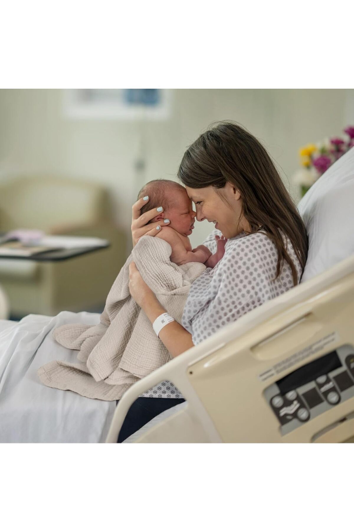 Genel Markalar Çok Amaçlı 4katlı %100 Pamuk Müslin Bebek Örtü Ve Battaniye Emzirme,kundak,puset Örtüsü 100x100 Cm fotoğrafı 7 (önizleme)