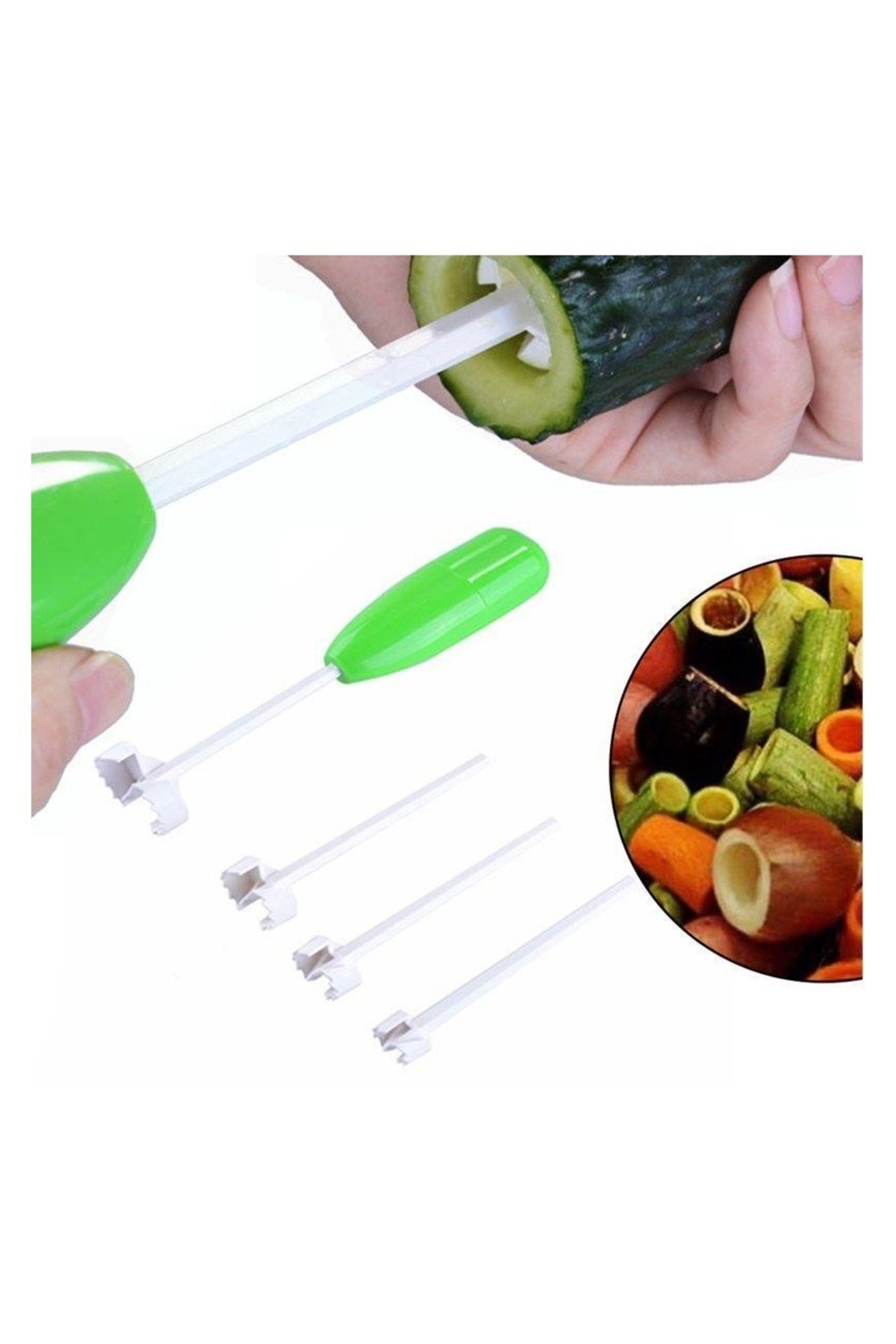 أداة حفر الكوسا للمحاشي - أخضر