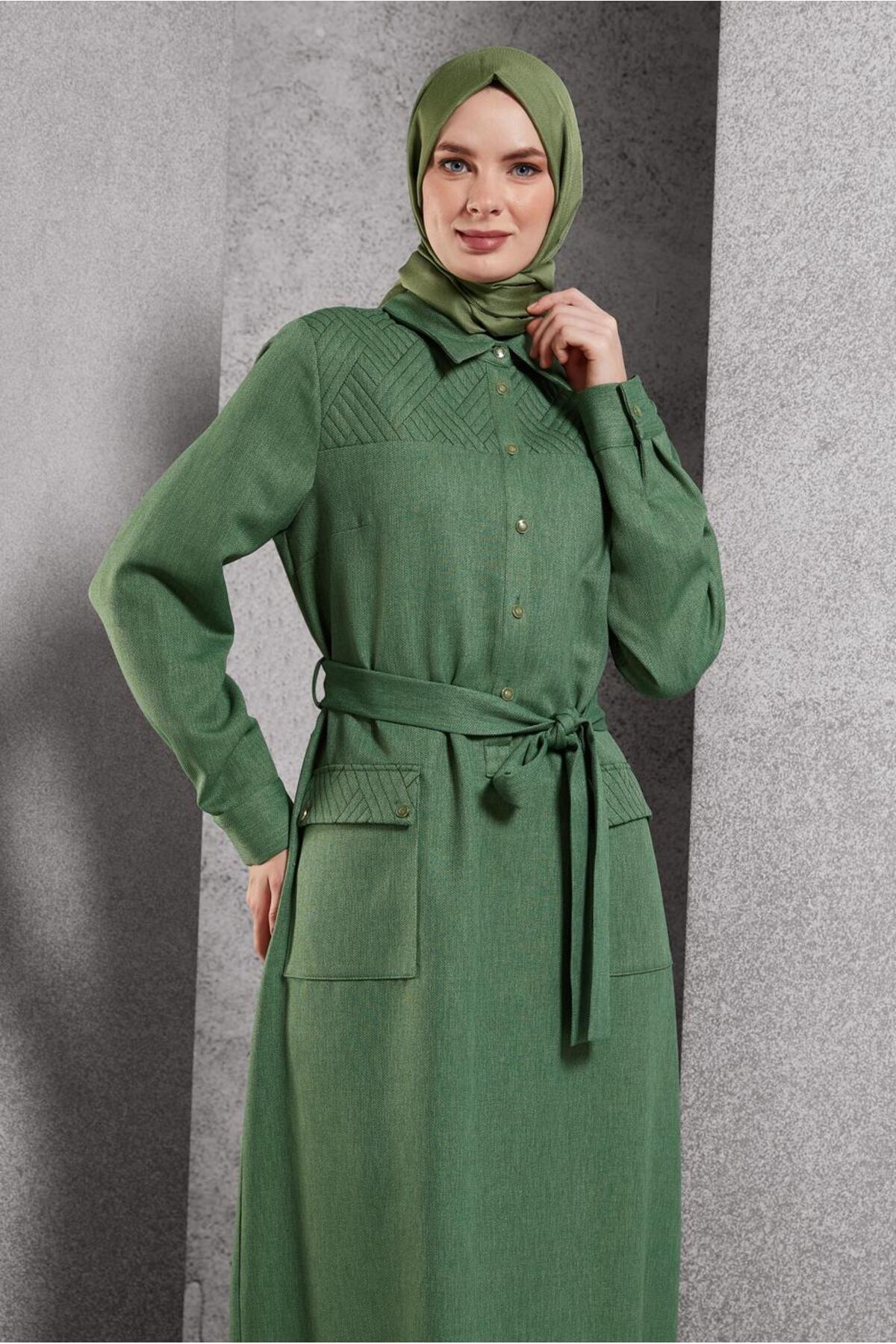 آلوینا لباس مجلسی کمربنددار ۴۵۱۲۳ آلوینا لباس مجلسی کمربنددار ۴۵۱۲۳