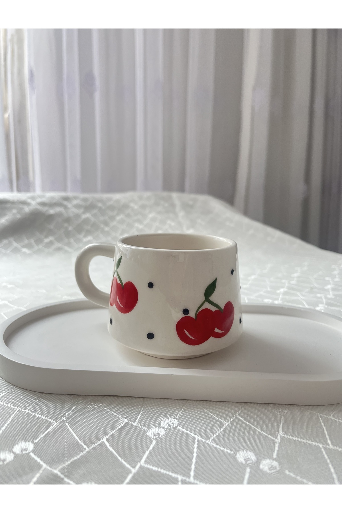 Kirazlı Kupa Bardak 200 ml