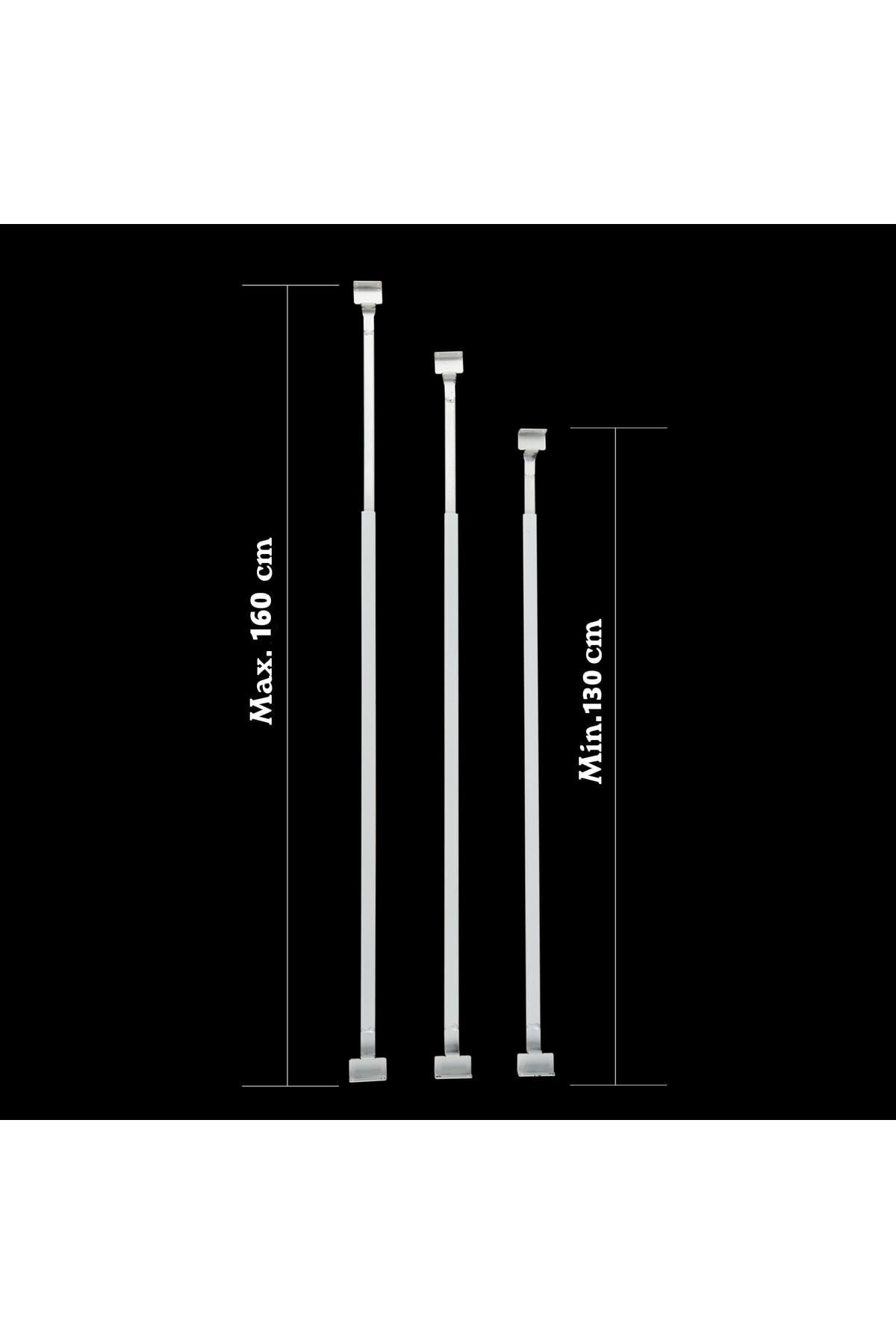 Erol Uzun Pencerelere Özel Uzayıp Kısalan Korkuluk 3 Adet - 130 Cm Ile 160 Cm Arasında Uzayıp Kısalır fotoğrafı 3 (önizleme)