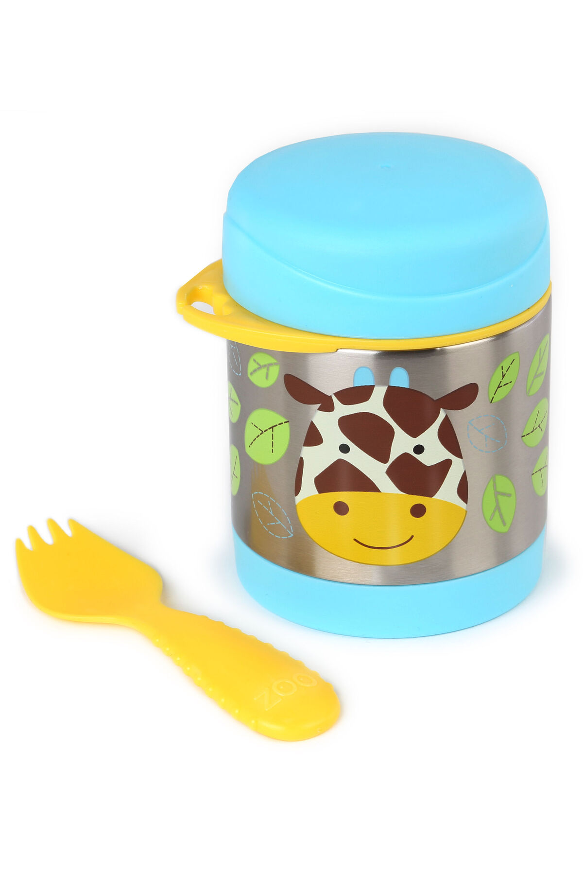 Skip Hop Zoo Paslanmaz Çelik Termos 325ml | Zurafa fotoğrafı 2 (önizleme)