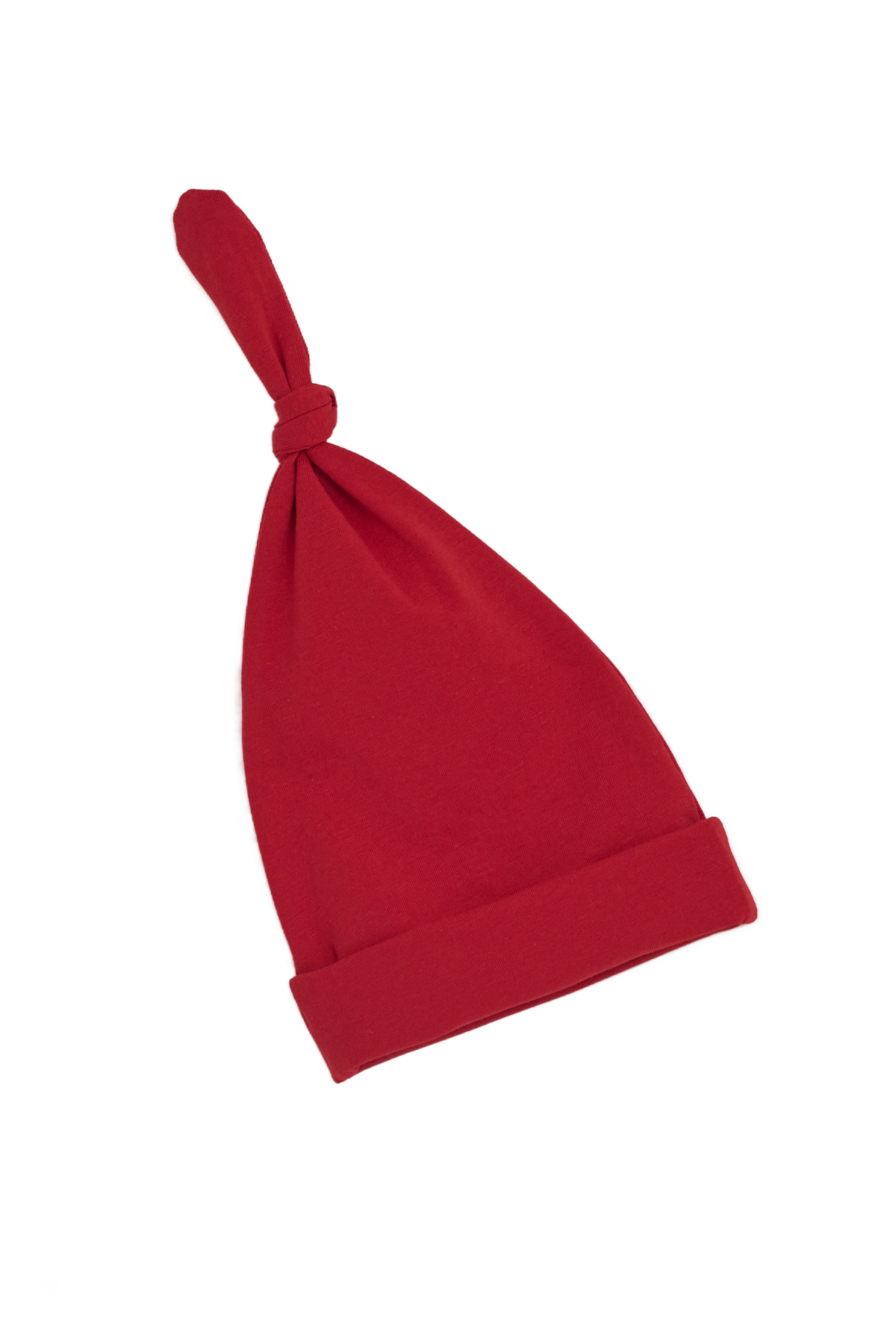 Babygiz Yenidoğan Kız Erkek Bebek %100 Pamuklu Penye Extra Yumuşak Hafif Terletmez Bere Kırmızı fotoğrafı 7 (önizleme)