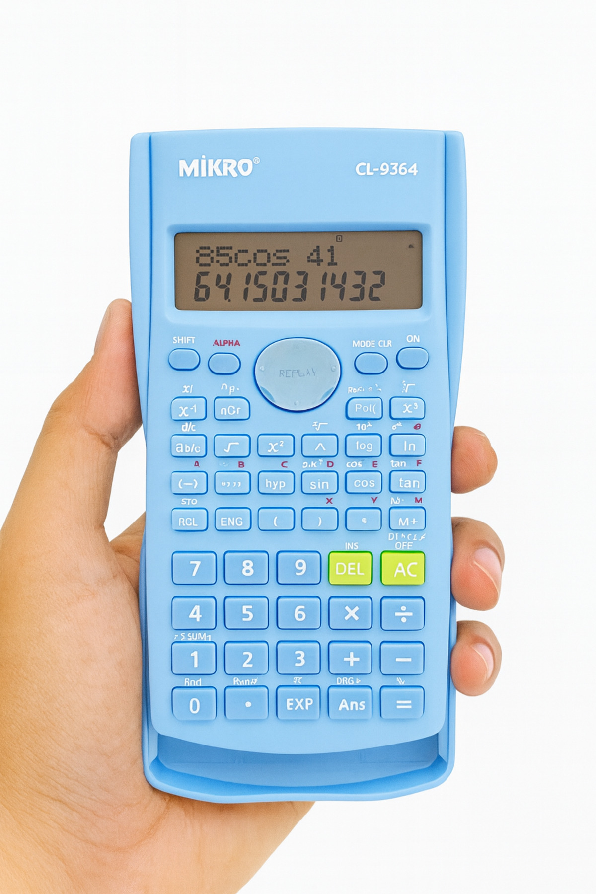 max point Bilimsel Hesap Makinesi 240 Fonksiyonlu Öğrenci Mühendislik Ofis Okul Hesap Makinesi Mavi