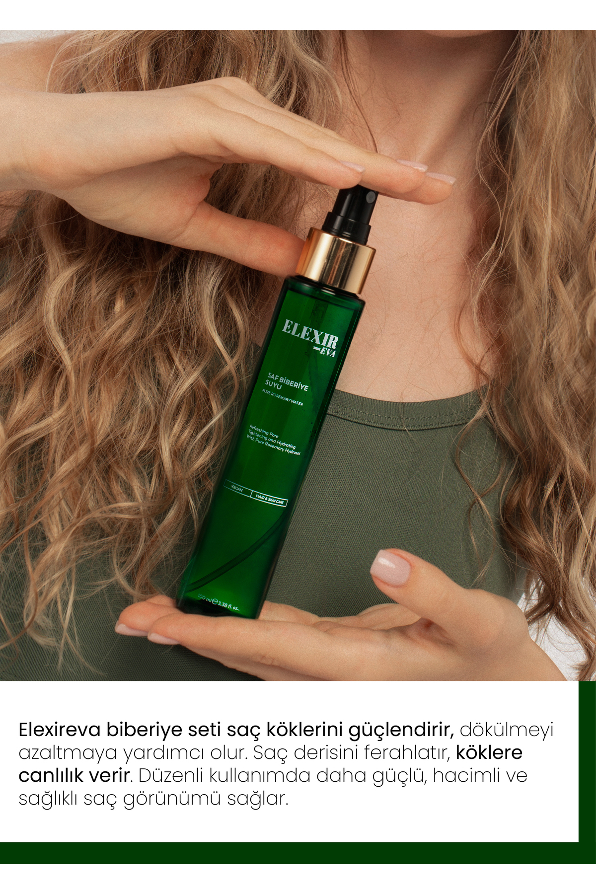 بسته مراقبتی مفید روغن رزماری و آب رزماری - پشتیبانی در برابر ریزش مو - EE-BRP200 — تصویر 4 از 5