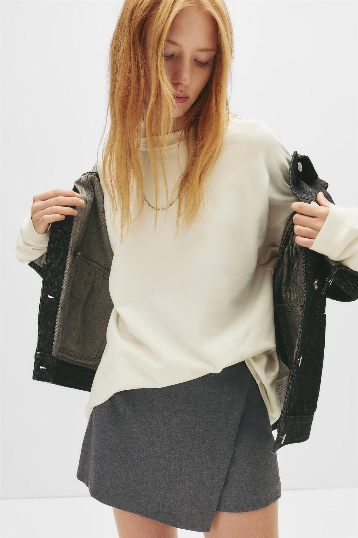 Pull & Bear Çapraz şort etek