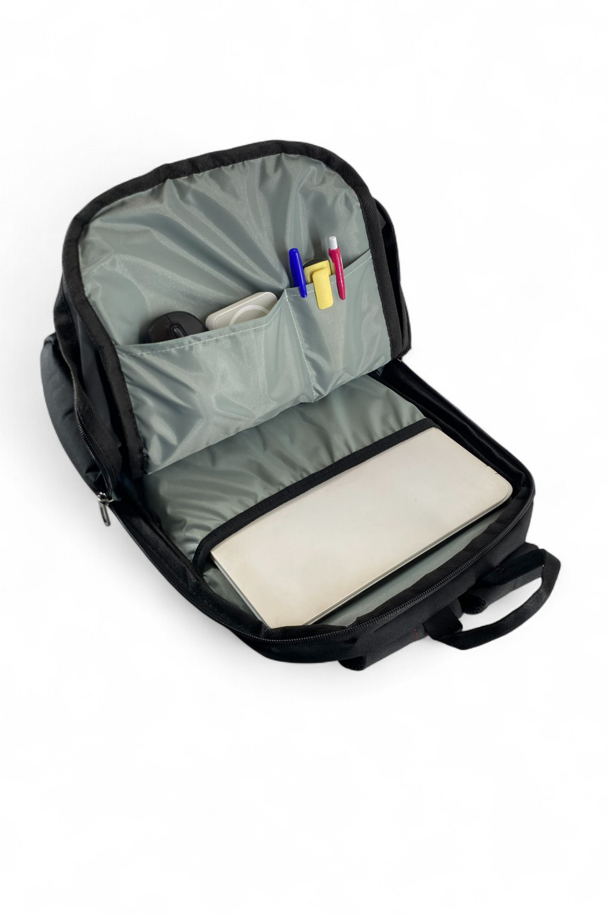 RELIANCE  17" Siyah Notebook Laptop Bilgisayar Sırt Çantası-Siyah - Görsel 6