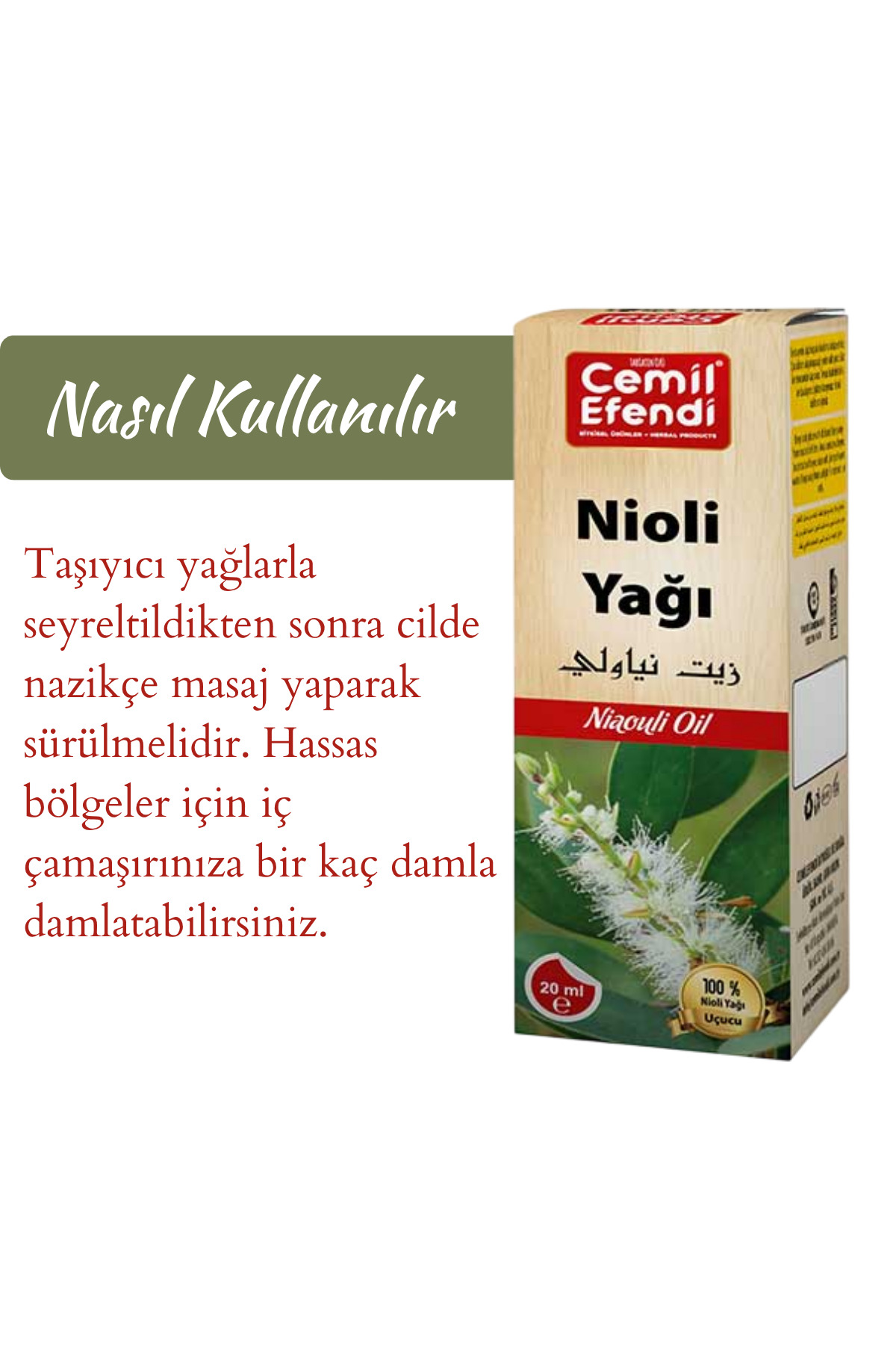 Nioli Yağı 20 ml %100 Saf — 123458690 — تصویر 4 از 6