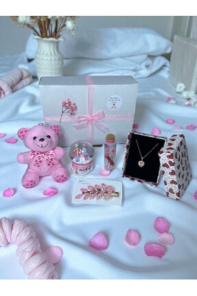 miraybutikhediyelikesya İyi Ki Varsın Hediye Kutusu – Kalpli Kolye, Işıklı Ka...