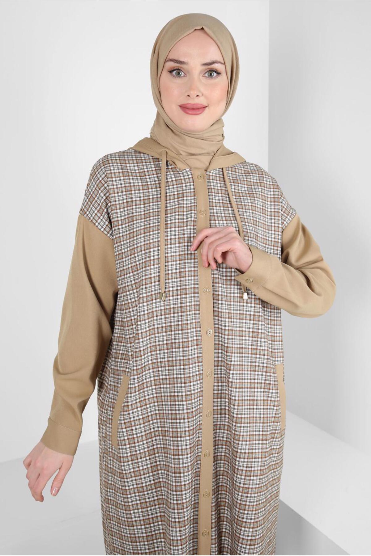 آلوینا تونیک طرحدار چهارخانه کد ۴۴۳۱۷ آلوینا تونیک طرحدار چهارخانه کد ۴۴۳۱۷