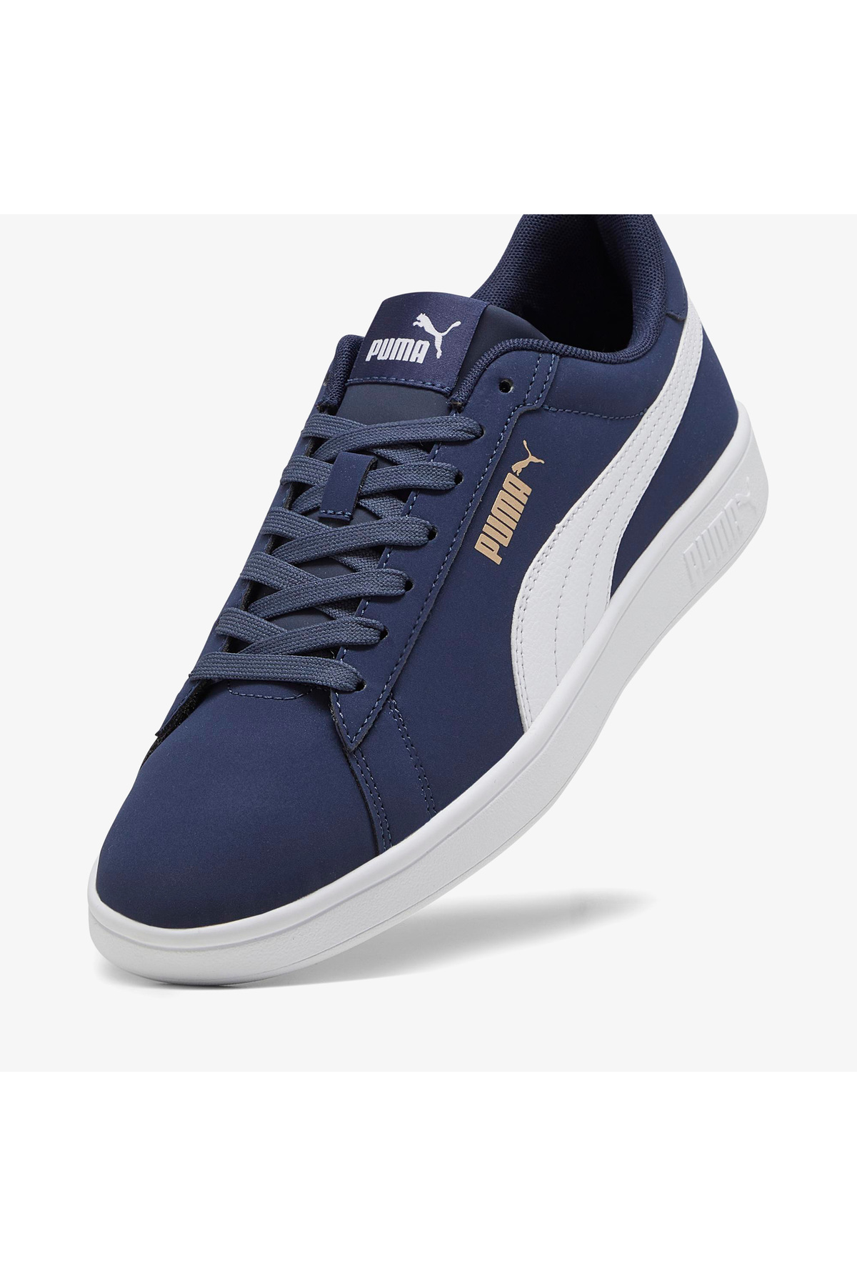 Puma Smash 3.0 Buck Unisex Mavi Sneaker Ayakkabı 39233603 görsel 5