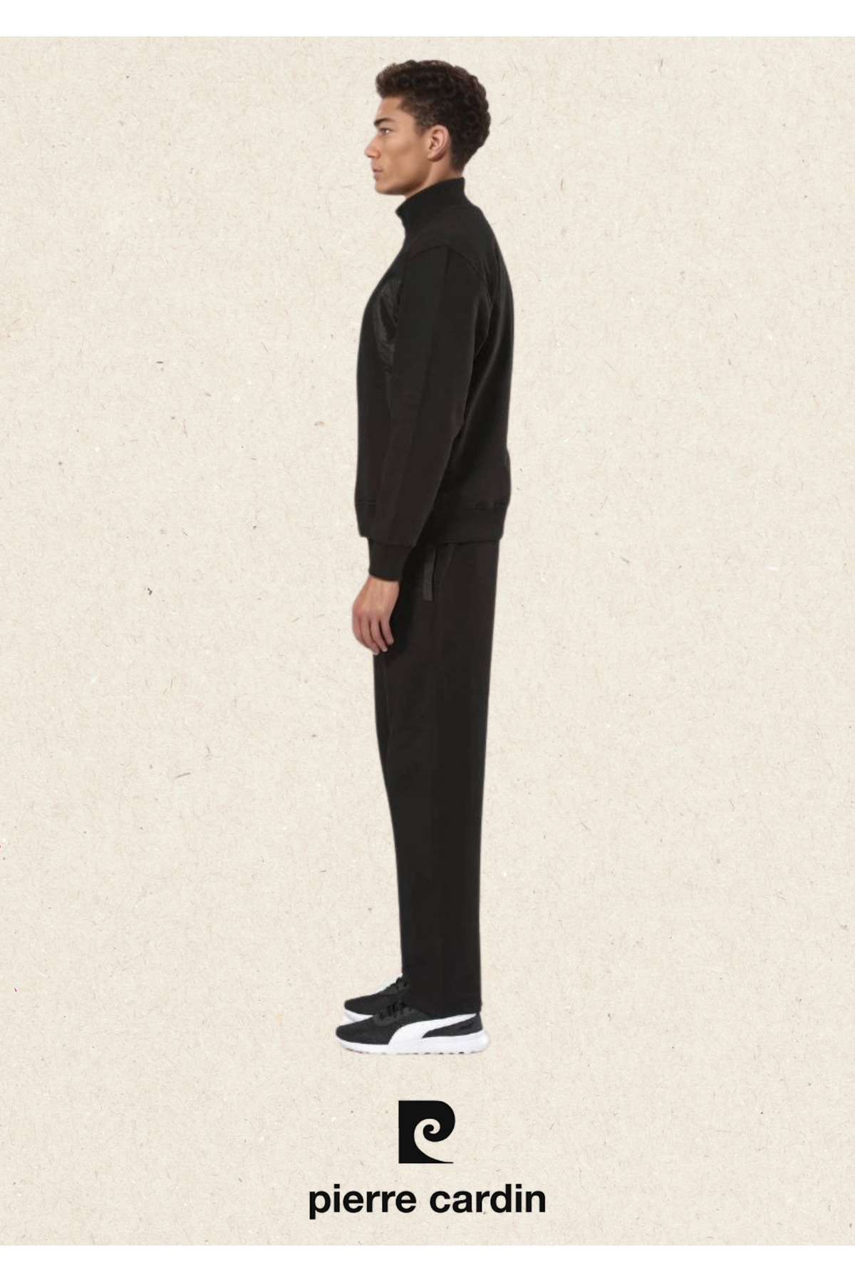 ست گرمکن ـ سویشرت و شلوار ورزشی مردانه راسته فاق نرمال آستین بلند | پیر کاردین Pierre Cardin L1.PC.700.0.001 - تصویر 3