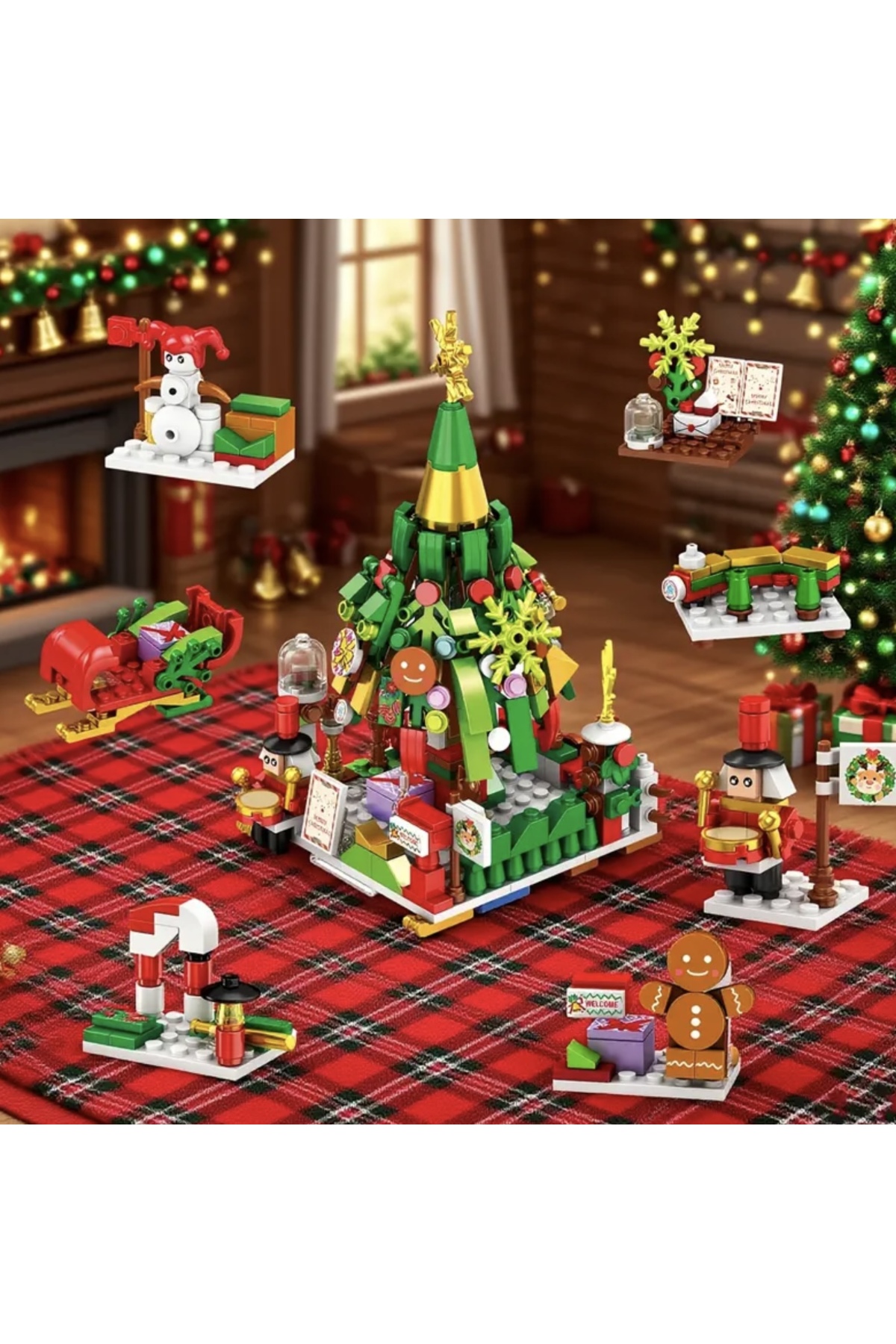 ۱۲ نوع مجموعه بلوک‌های ساختمانی کریسمس