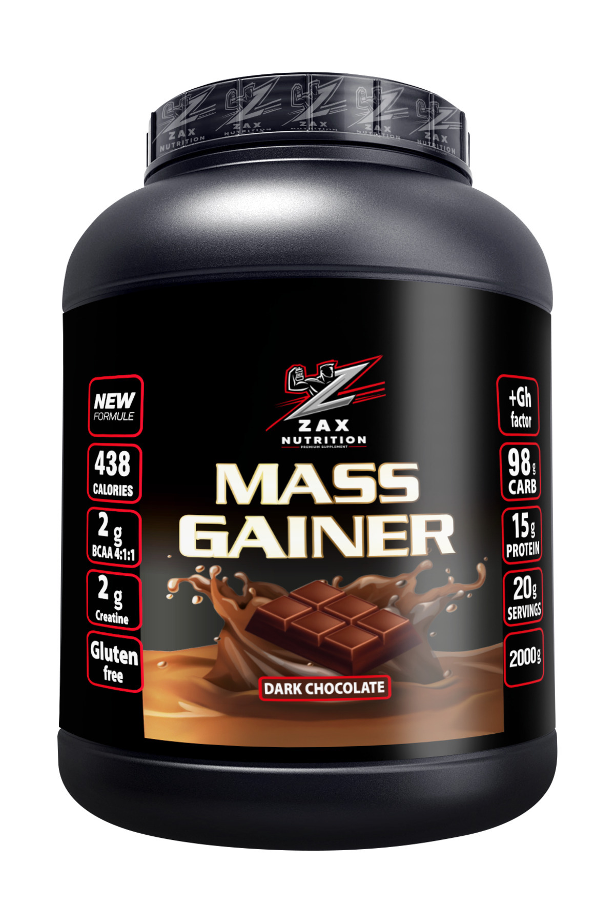 zax nutrition MASS GAİNER 2000GR