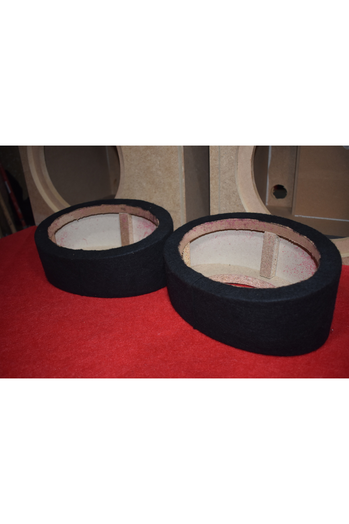 06 Sound Oval Hoparlör Kabini Siyah MDF Yuva 6x9 Inch Yükseltme