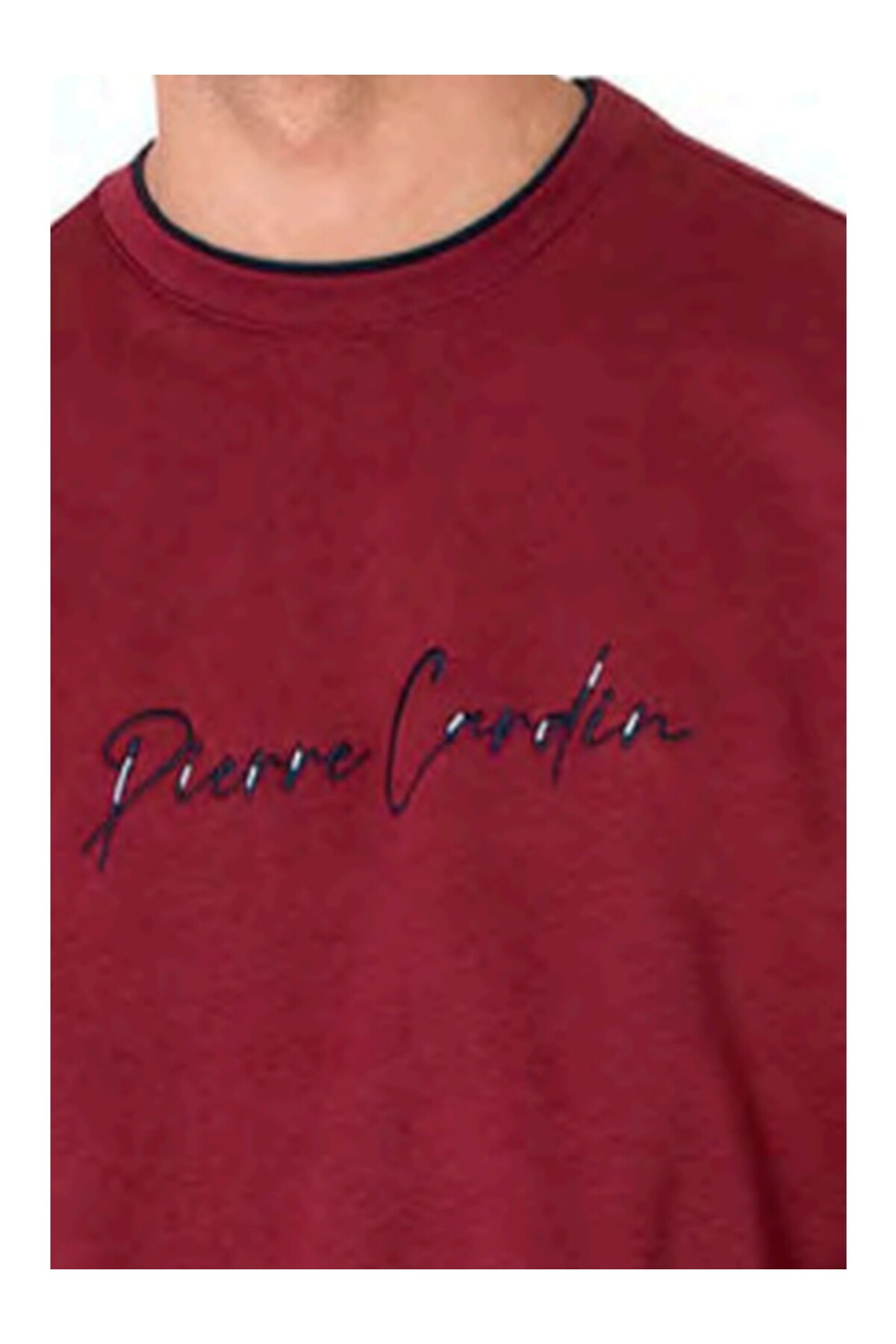 ست پیژامه و لباس خواب مردانه راسته کشسان آستین استاندارد | پیر کاردین Pierre Cardin P6115 - تصویر 2