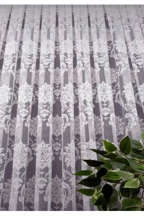 Dekor Perde home Ütü İstemez Örme Damaks Desen Orta Pileli Tül Perde Her Oday...