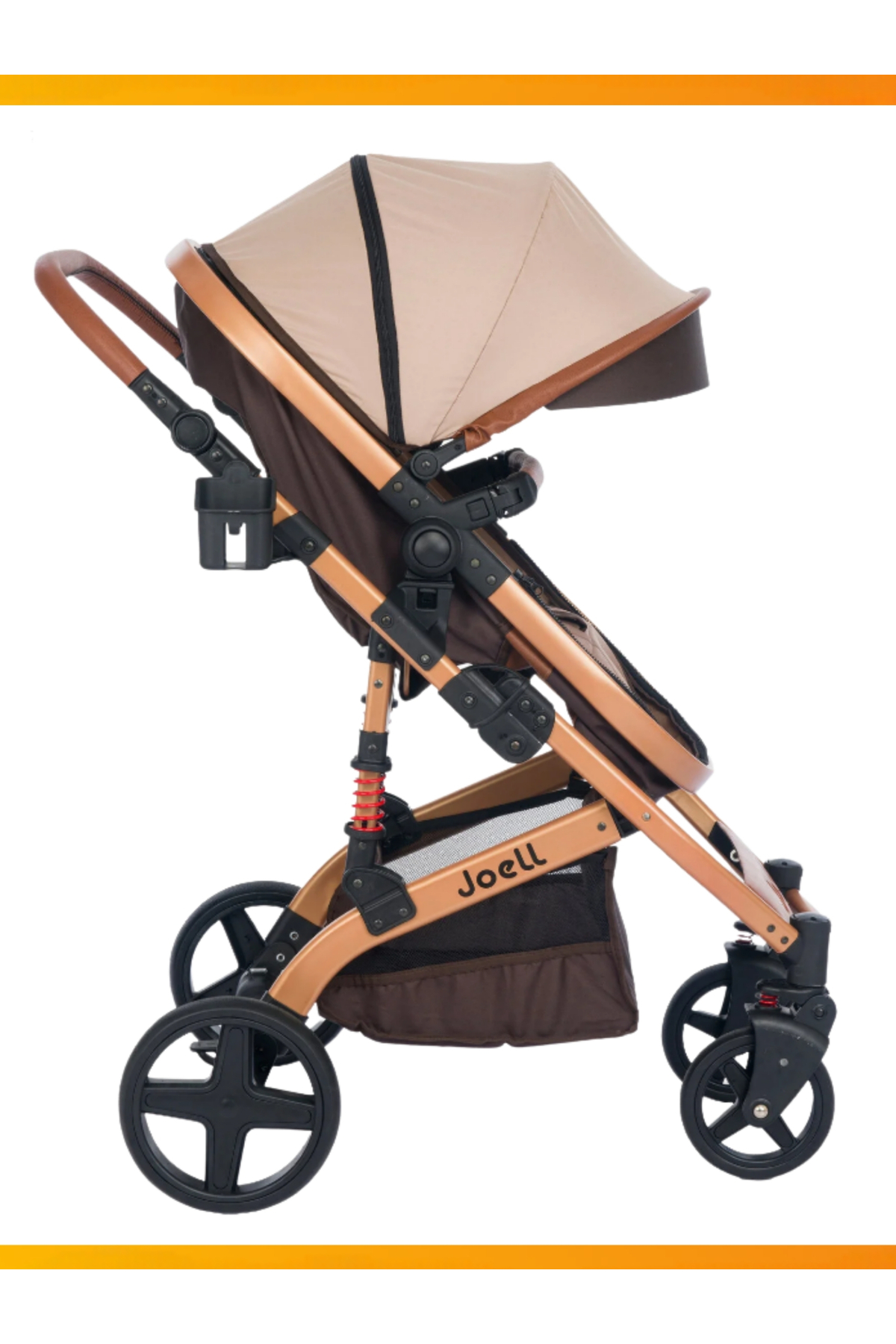 modabebekler Lüks 4’ü 1 Arada Travel Sistem Bebek Arabası Seti – Portbebe, Ana Kucağı, Çanta, Aksesuar fotoğrafı 4 (önizleme)