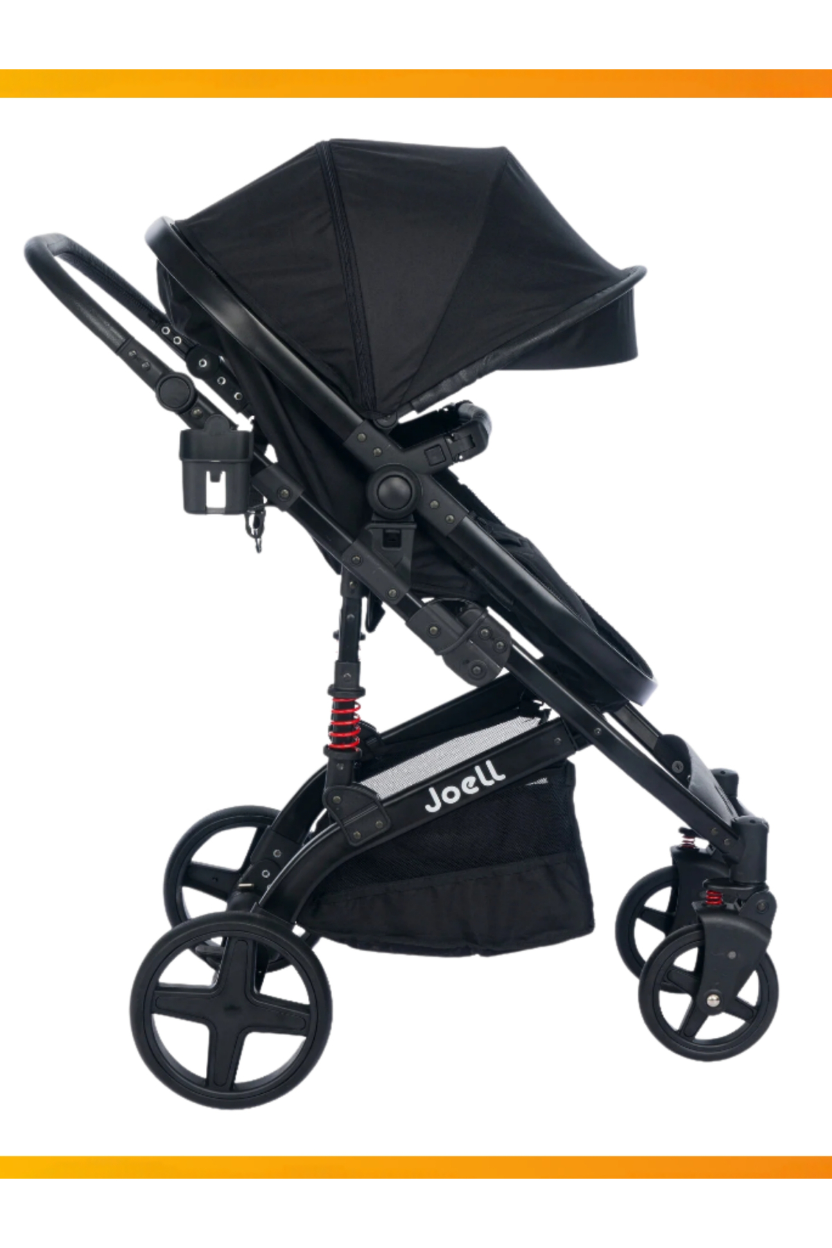 modabebekler Lüks 4’ü 1 Arada Travel Sistem Bebek Arabası Seti – Portbebe, Ana Kucağı, Çanta, Aksesuar fotoğrafı 7 (önizleme)