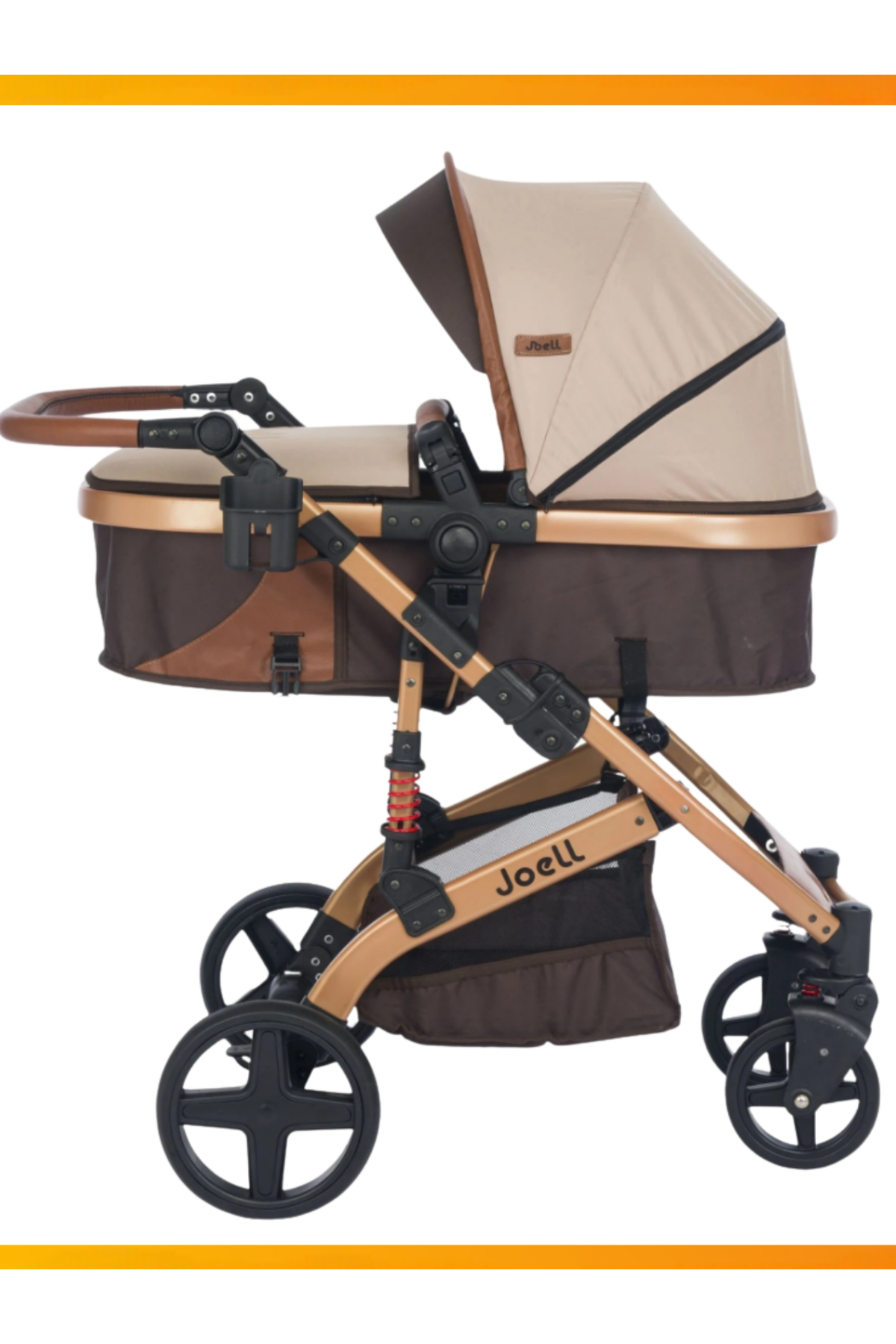 modabebekler Lüks 4’ü 1 Arada Travel Sistem Bebek Arabası Seti – Portbebe, Ana Kucağı, Çanta, Aksesuar fotoğrafı 2 (önizleme)