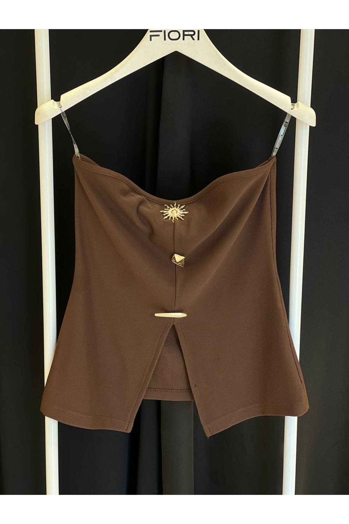 FioriModa Straplez Bluz