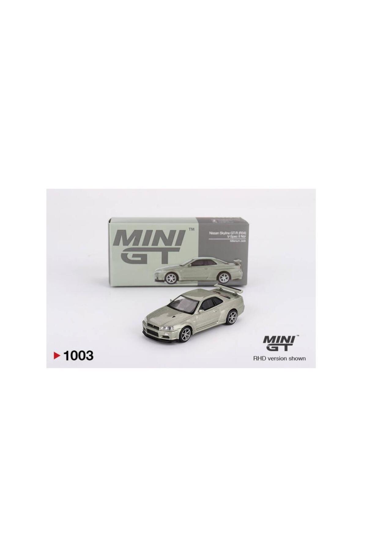 mini gt 1003 Nissan Skyline GT-R (R34) V-Spec II Nür Millenium