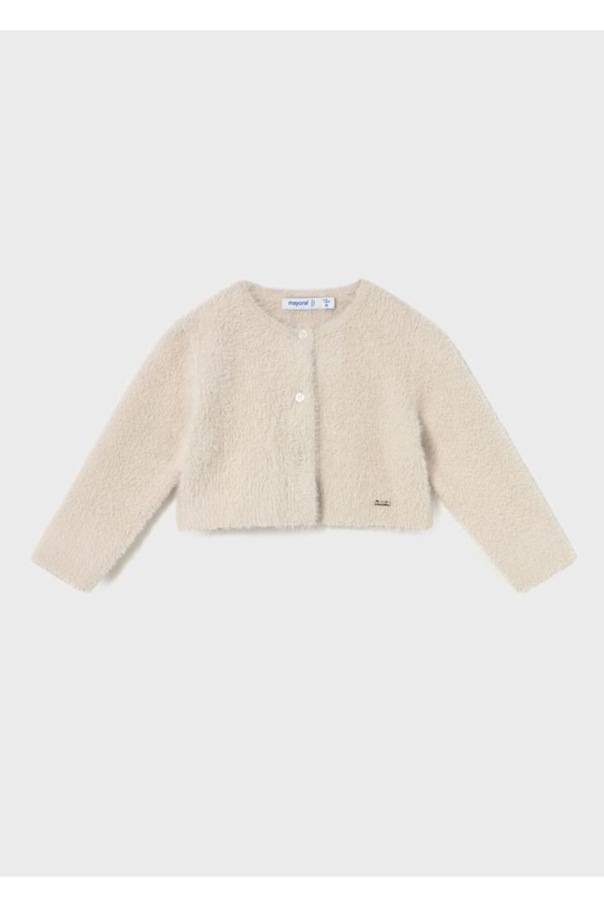 Mayoral Tüylü Bebe Hırka - Bej fotoğrafı 2 (önizleme)