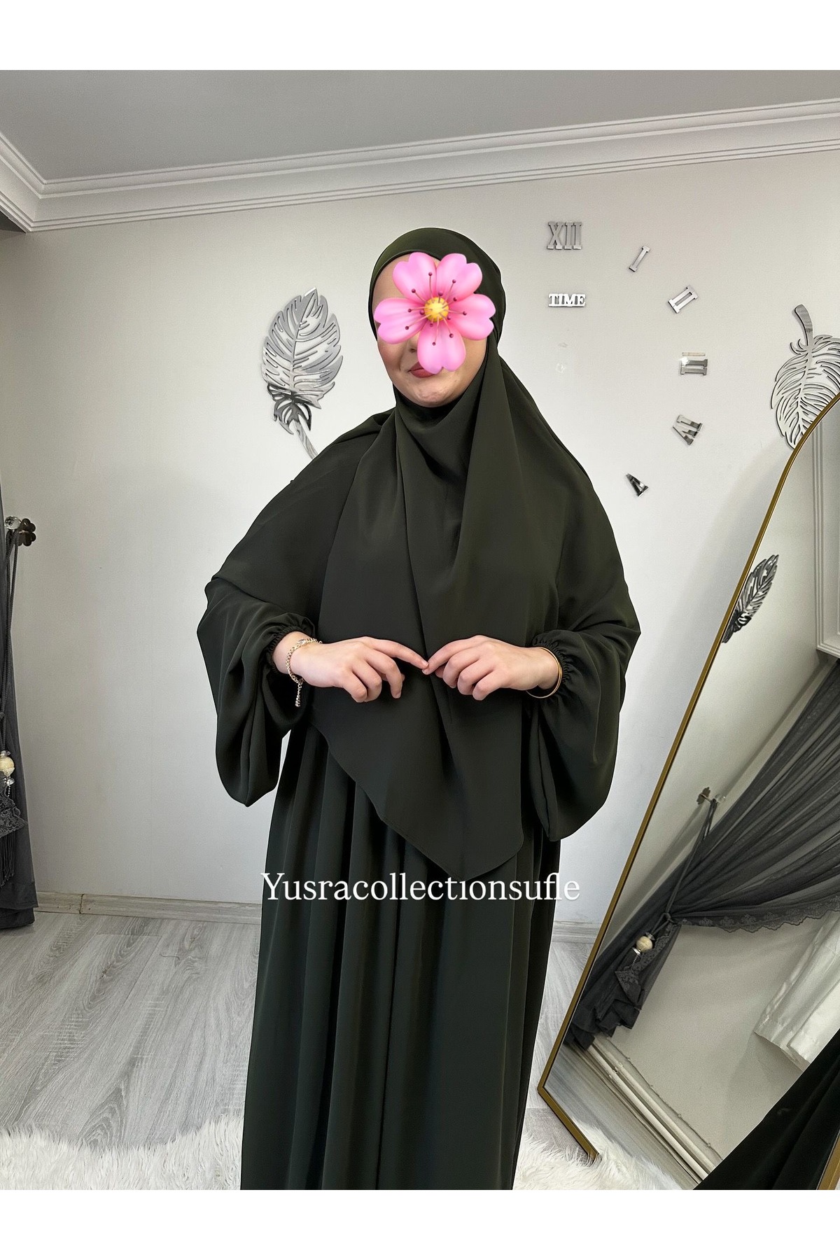 Hijab Asel Suit Souffle Veil 3pcs