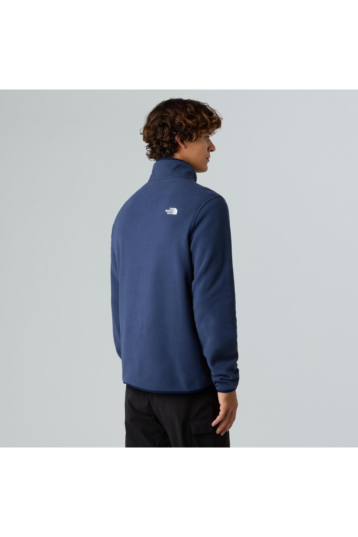 The North Face M Glacier Fleece 1/4 Zip Jacket Erkek Polar