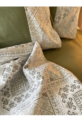 Home Elanhome %100 pamuk lastikli çift kişilik nevresim takımı yastık kılıfı ...