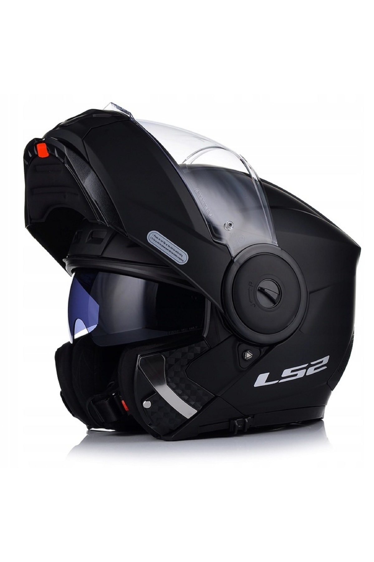 LS2 Scope 2 Çene Açılır Motosiklet Kaskı Mat Siyah