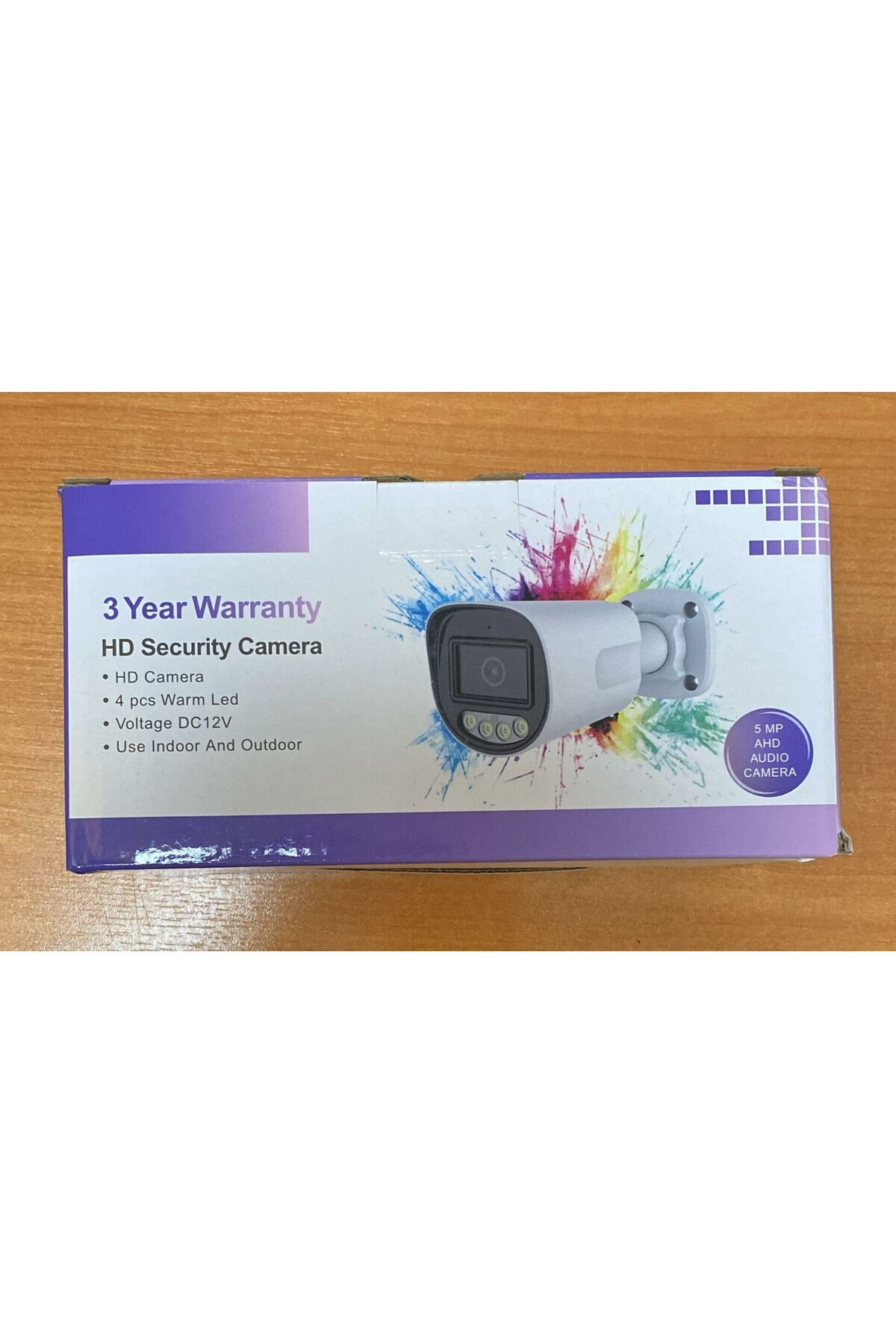 ZTECH ZR-2050 5MP AHD FULLCOLOR SESLİ 2.8MM BULLET DIŞ MEKAN