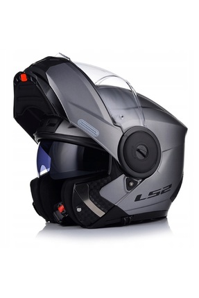 LS2 Scope 2 Çene Açılır Motosiklet Kaskı Mat Tıtanıum