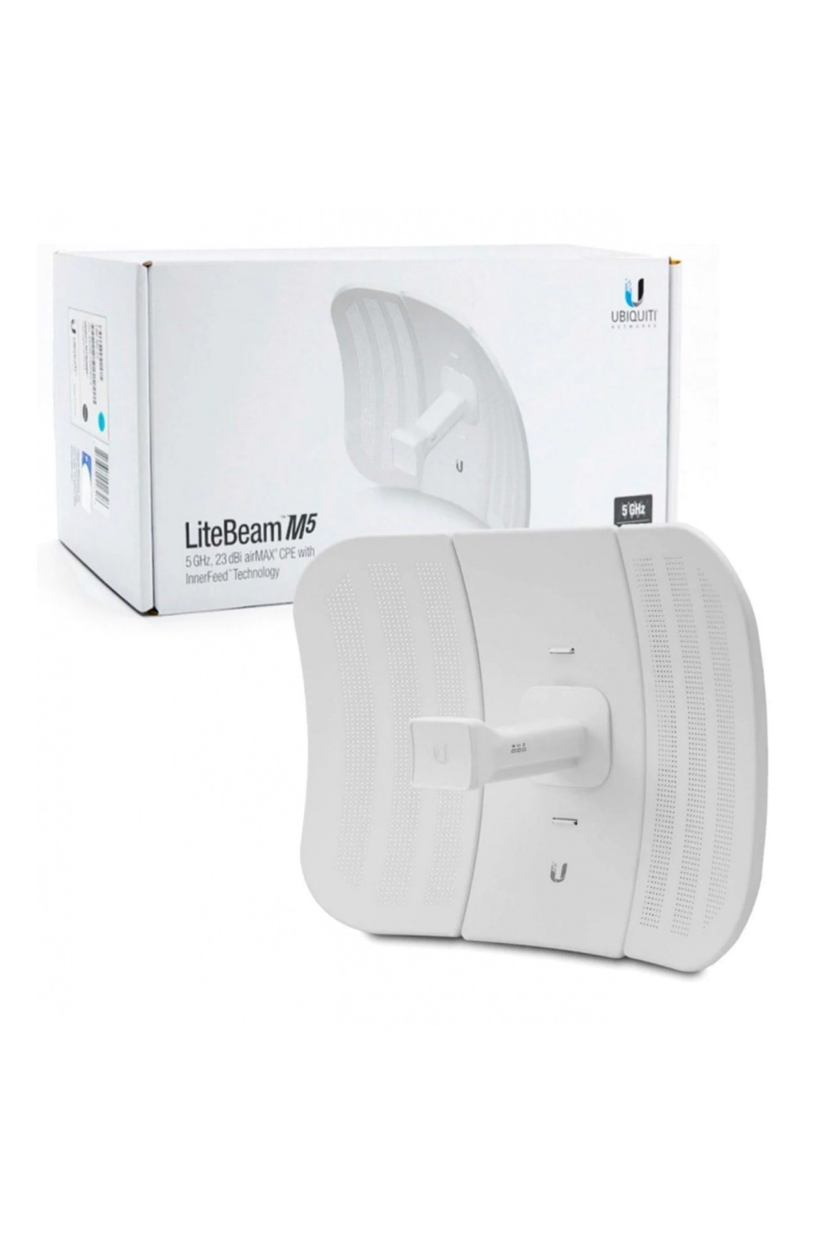 UBIQUITI (UBNT) UBIQUITI LBE-M5-23, LiteBeam, 5Ghz, 100Mbps, 23dBi Anten, 5Km Menzil CPE