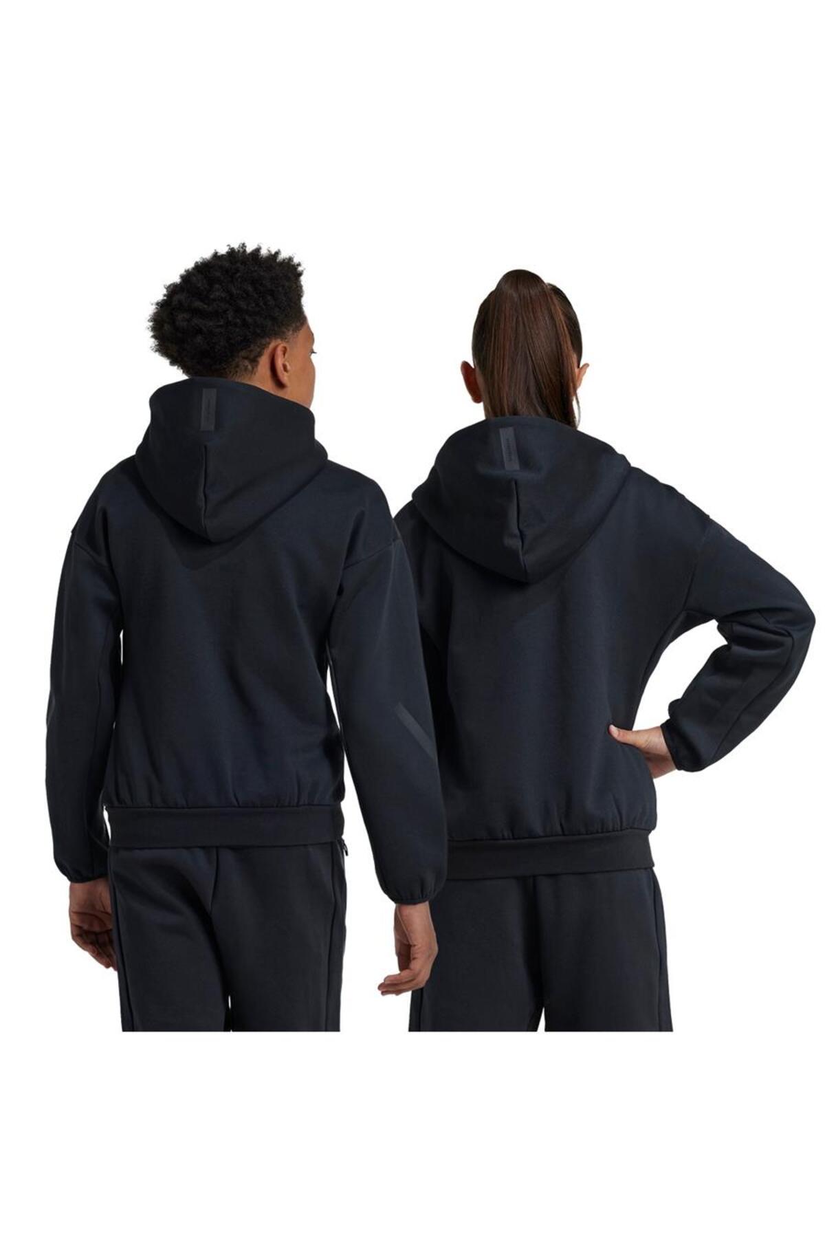 adidas Çocuk Siyah Ceket J Z.N.E.FZ JF2847 fotoğrafı 6 (önizleme)