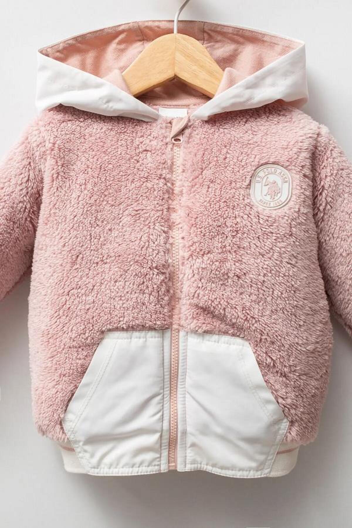 U.S. Polo Assn. U.S. Polo Assn USB2746 Kız Bebek Mont fotoğrafı 2 (önizleme)