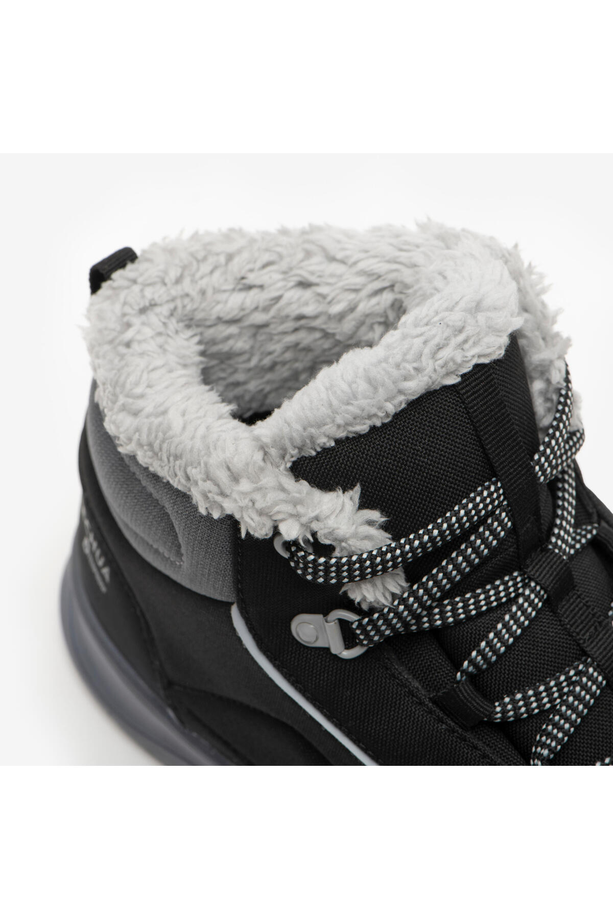 Decathlon Quechua Kadın Outdoor Kar Botu - Su Geçirmez - Siyah - NH100 Mid görsel 7